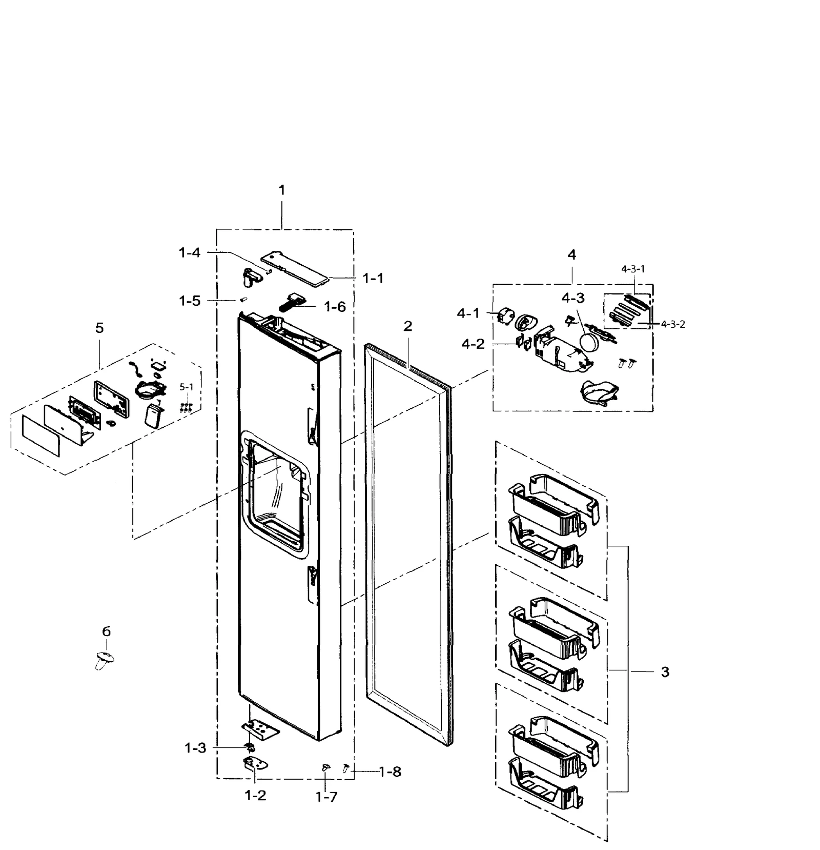 Door Foam Assembly