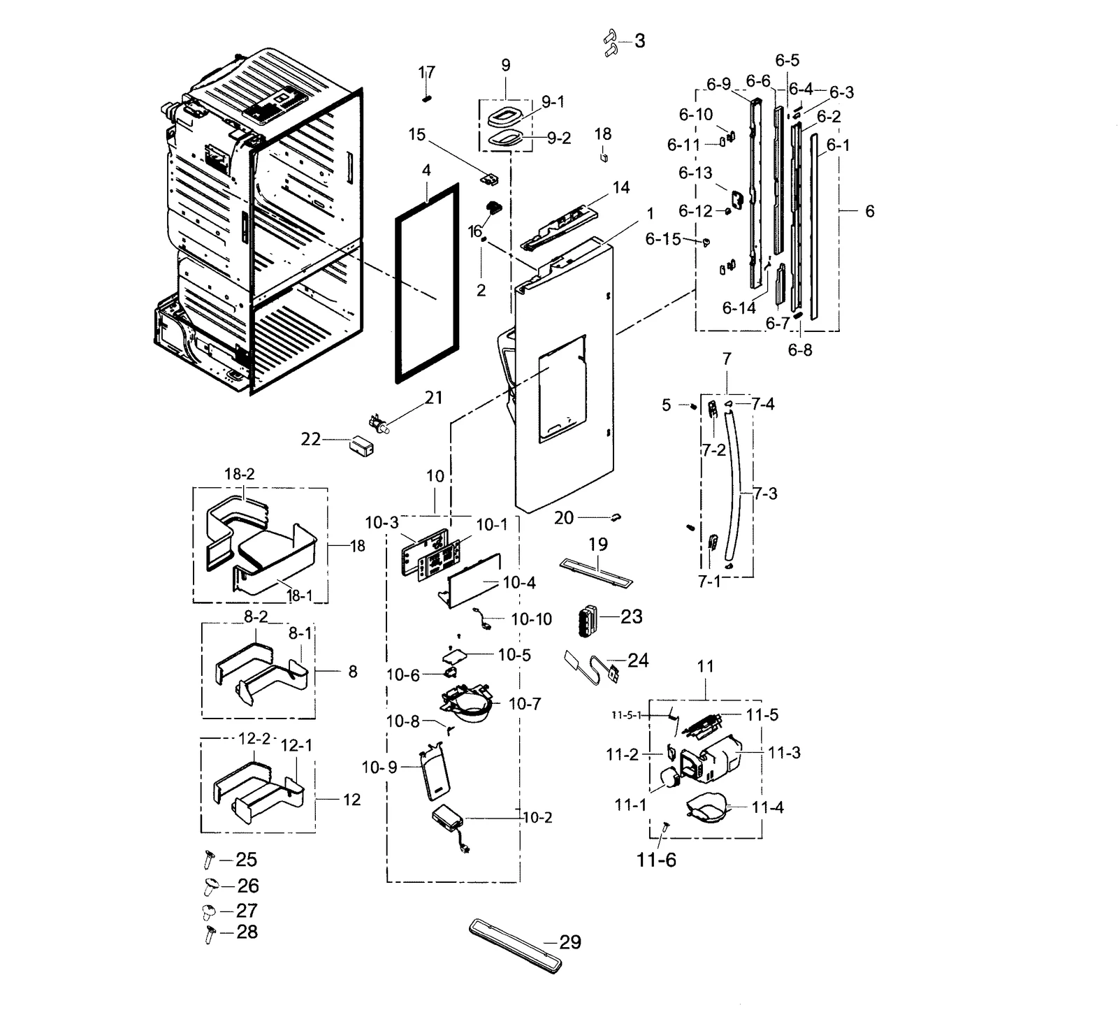 Dispenser Cover Assembly