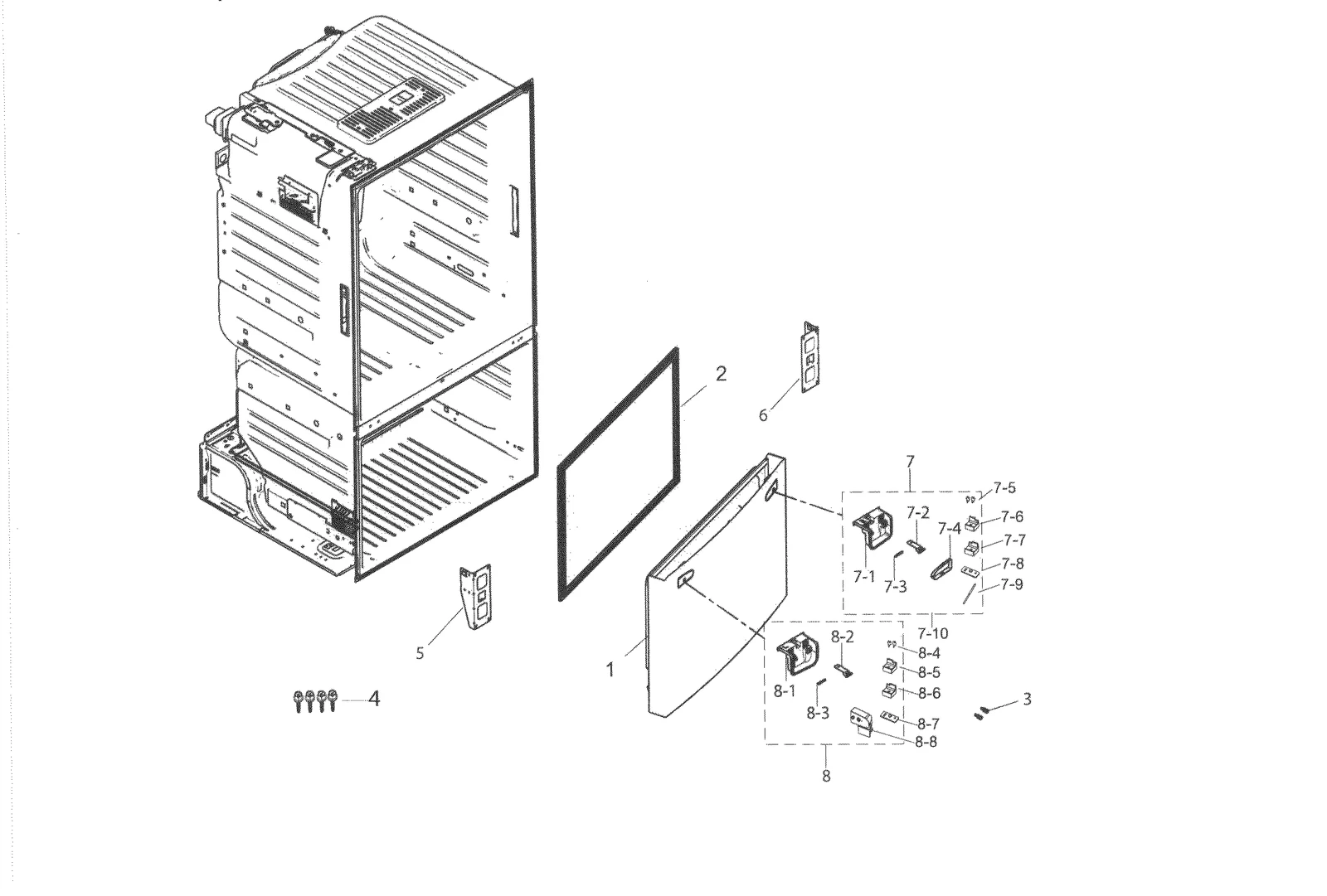 Door Foam Assembly