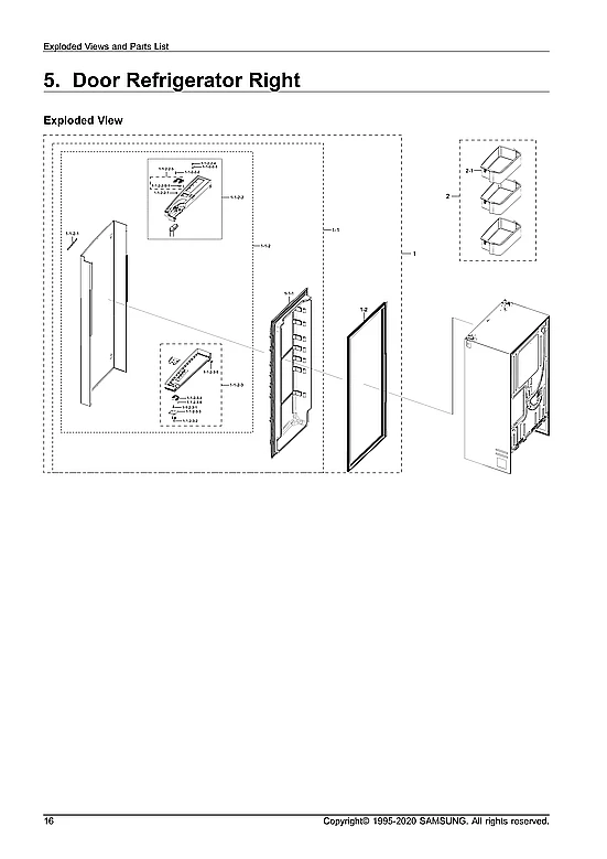 Door Foam Assembly Right