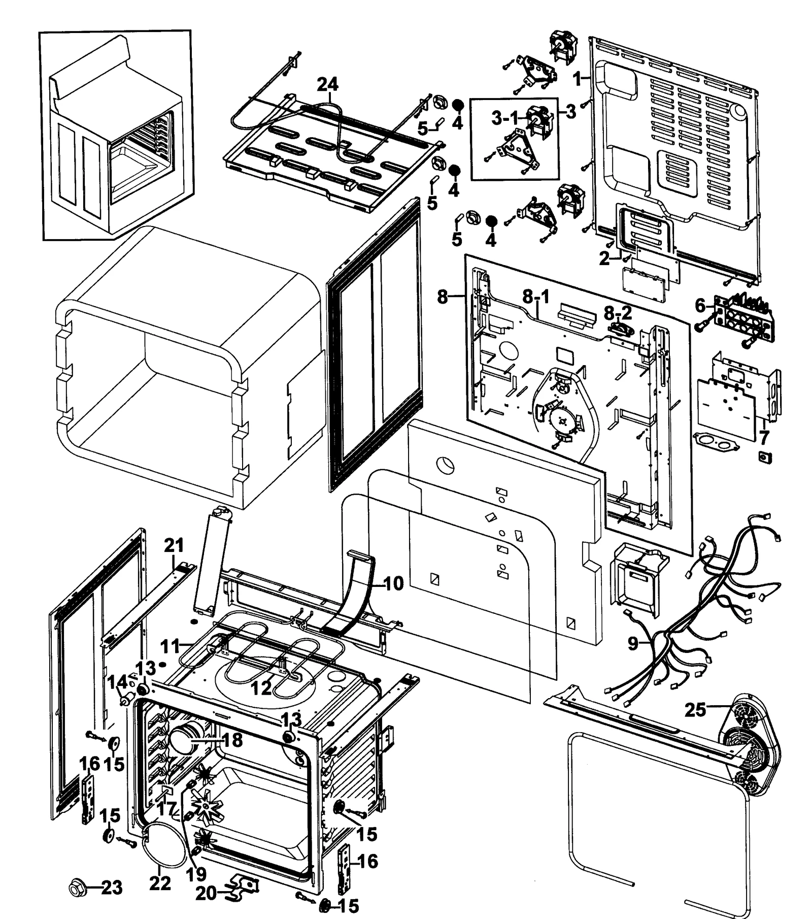 Assembly Main Back Cover
