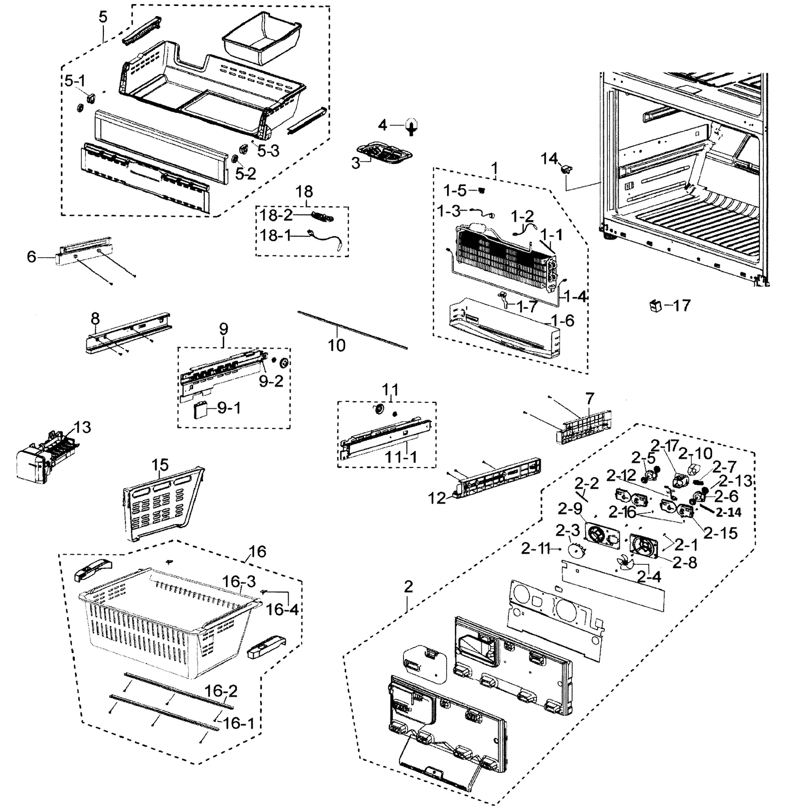 Evaporator Assembly-Ice