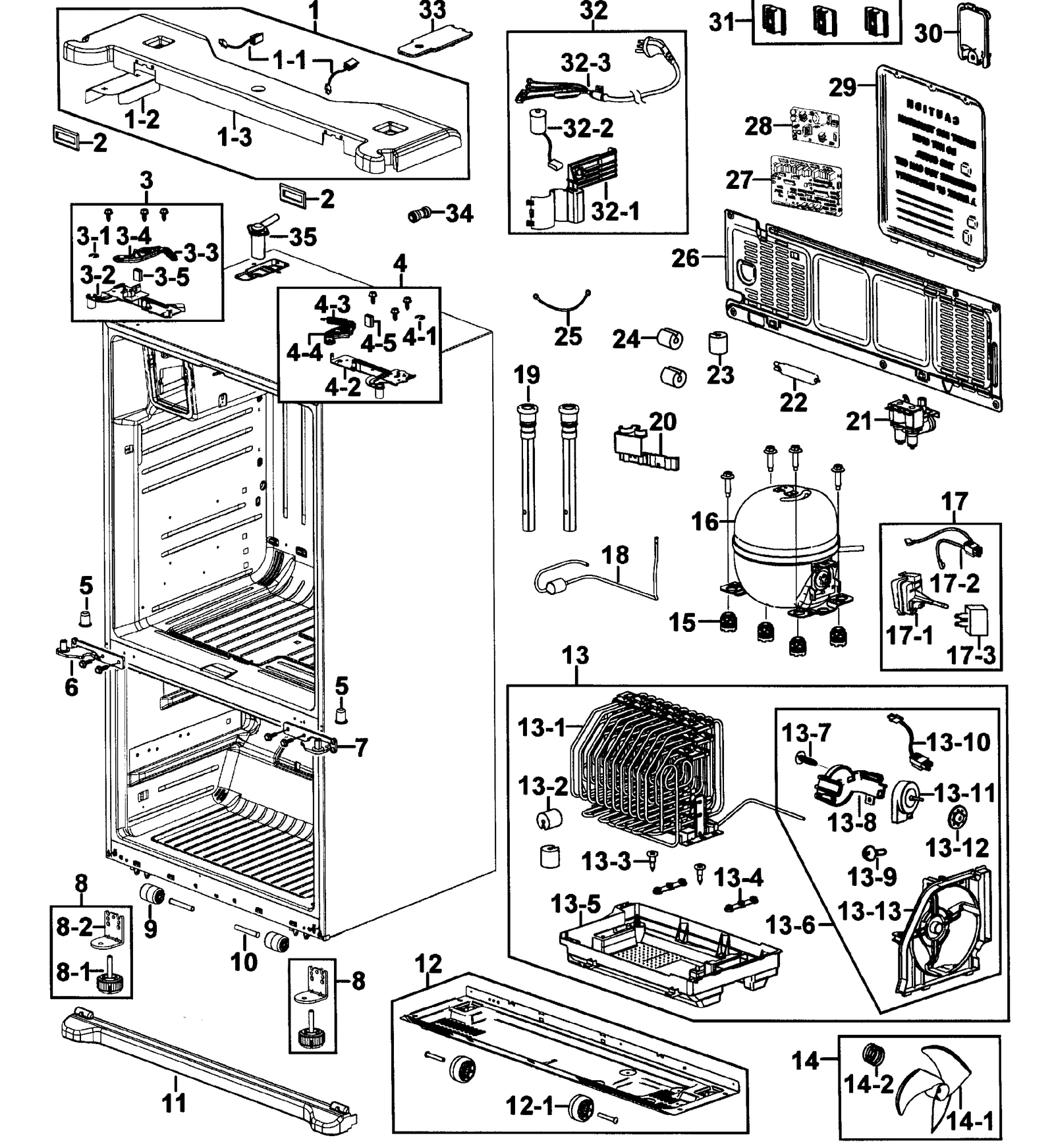 Auto Close Spring Assembly