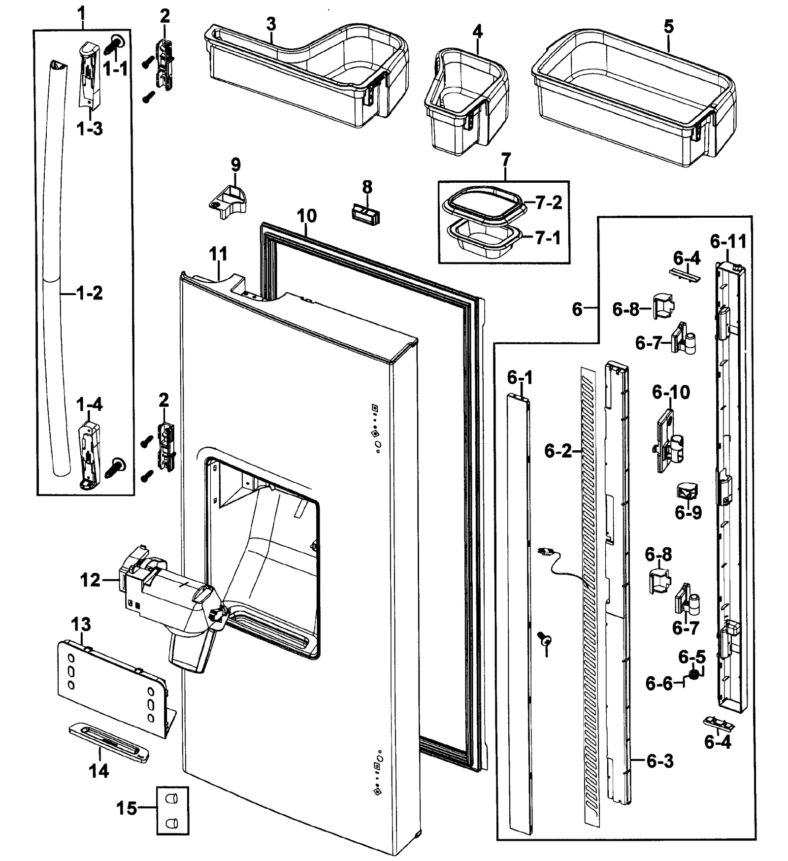 Foam Door Assembly