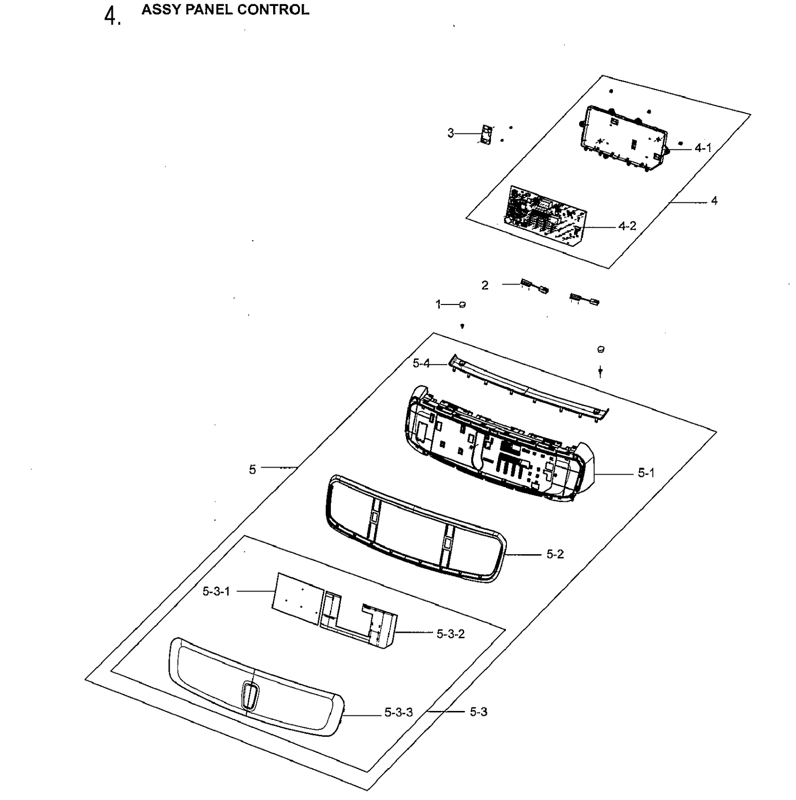 Control Semi Panel Assembly