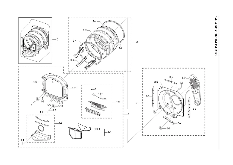 Assembly Drum Back Module