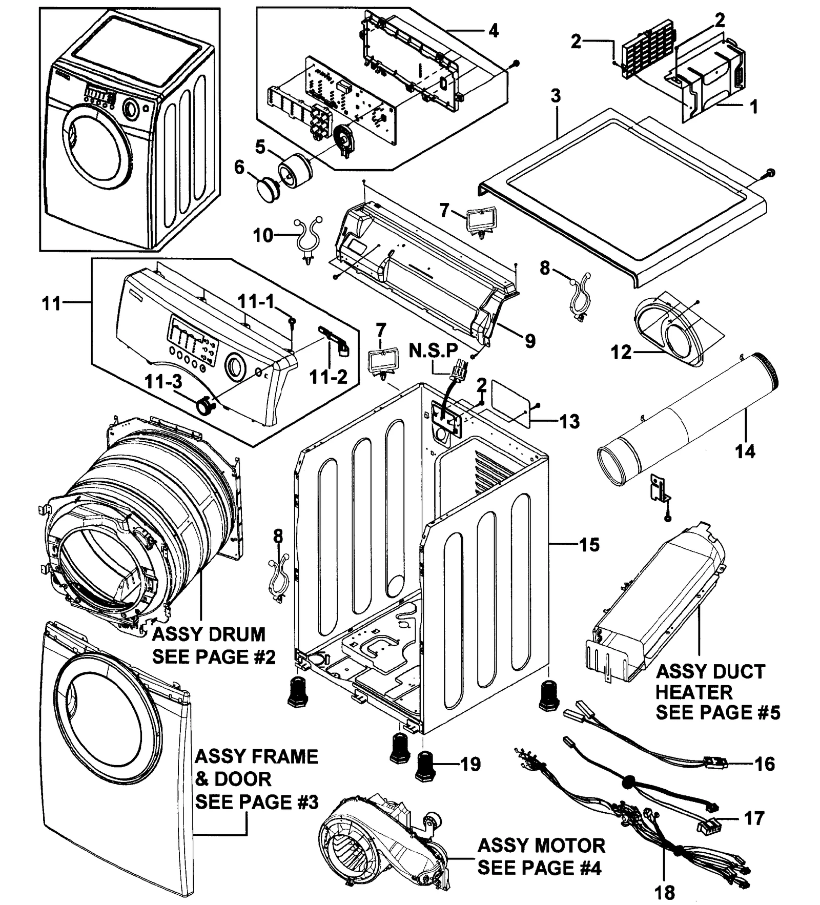 Control Semi Panel Assembly