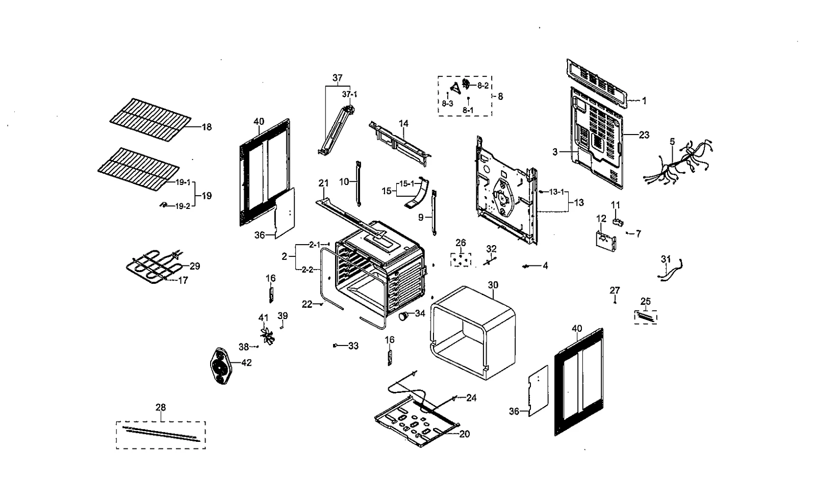 Assembly Main Back Cover