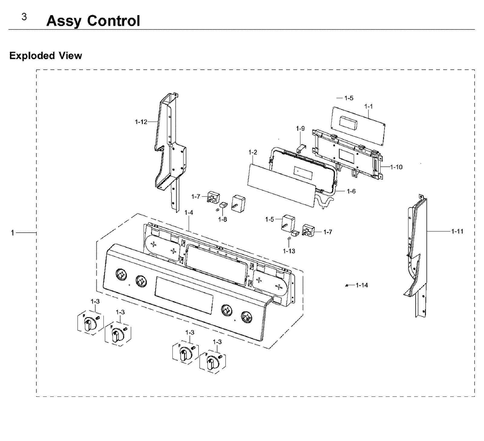 Control Box Assembly NE59J3420SW