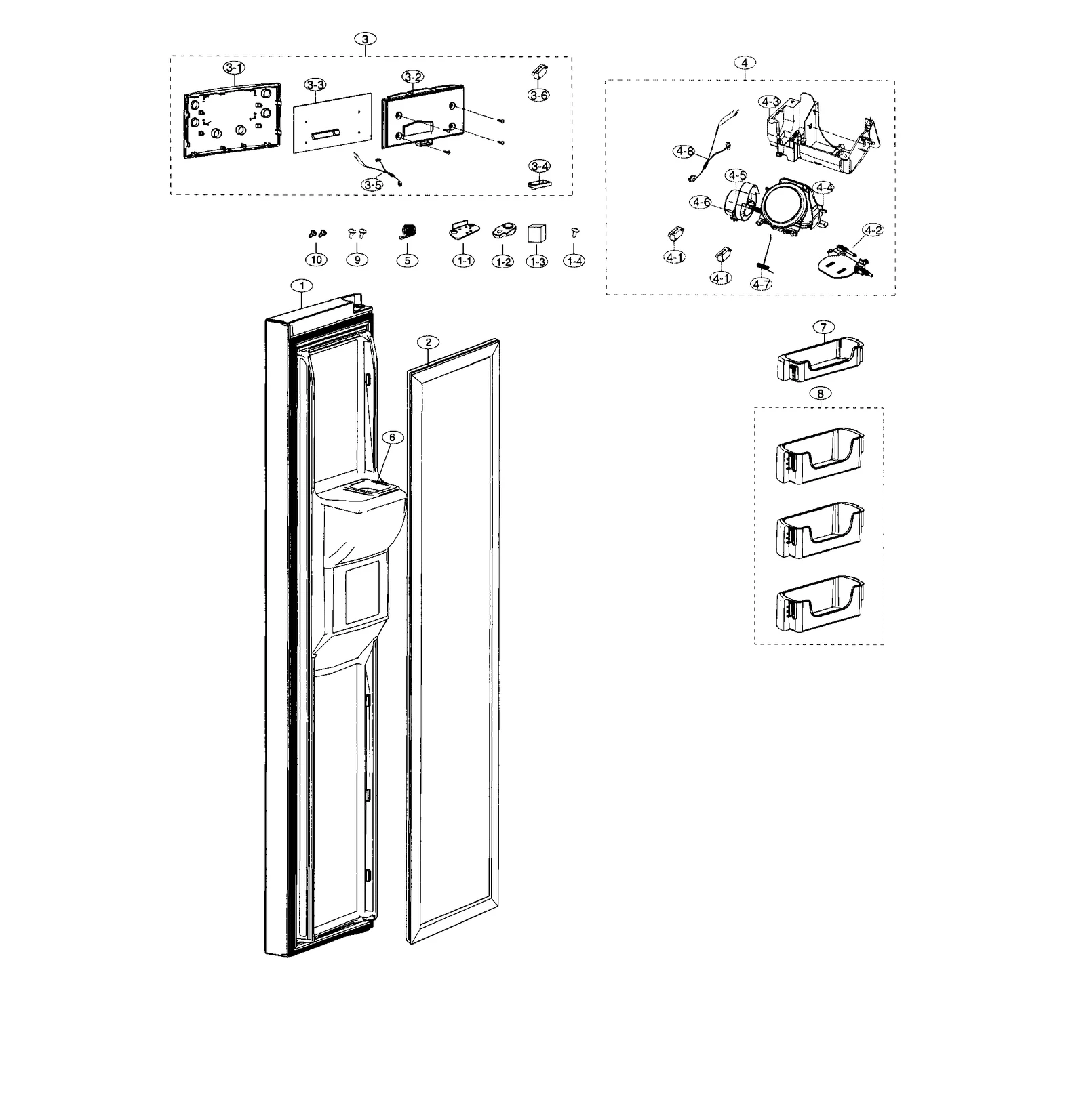 Door Assembly with LP