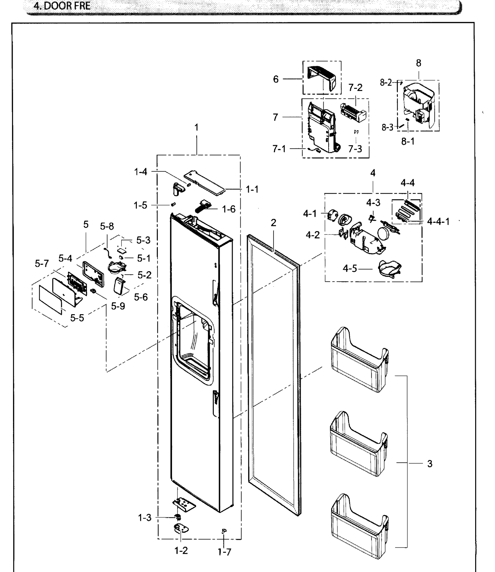 Door Foam Assembly