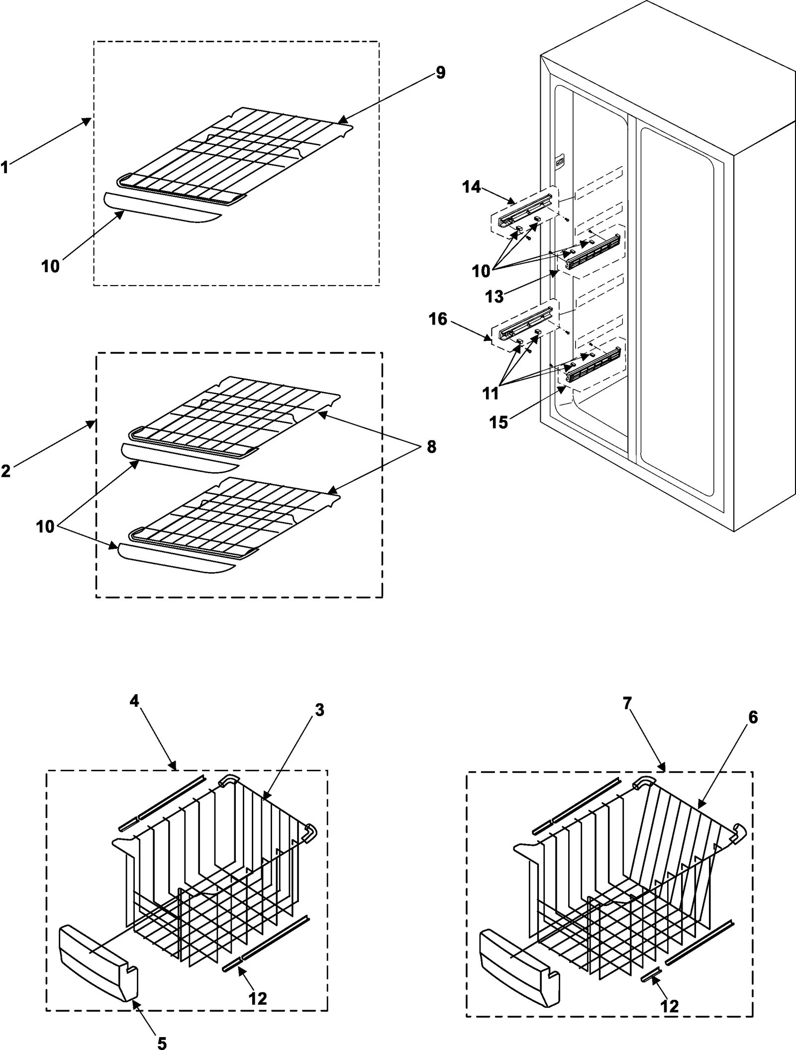 Wire Trim Basket