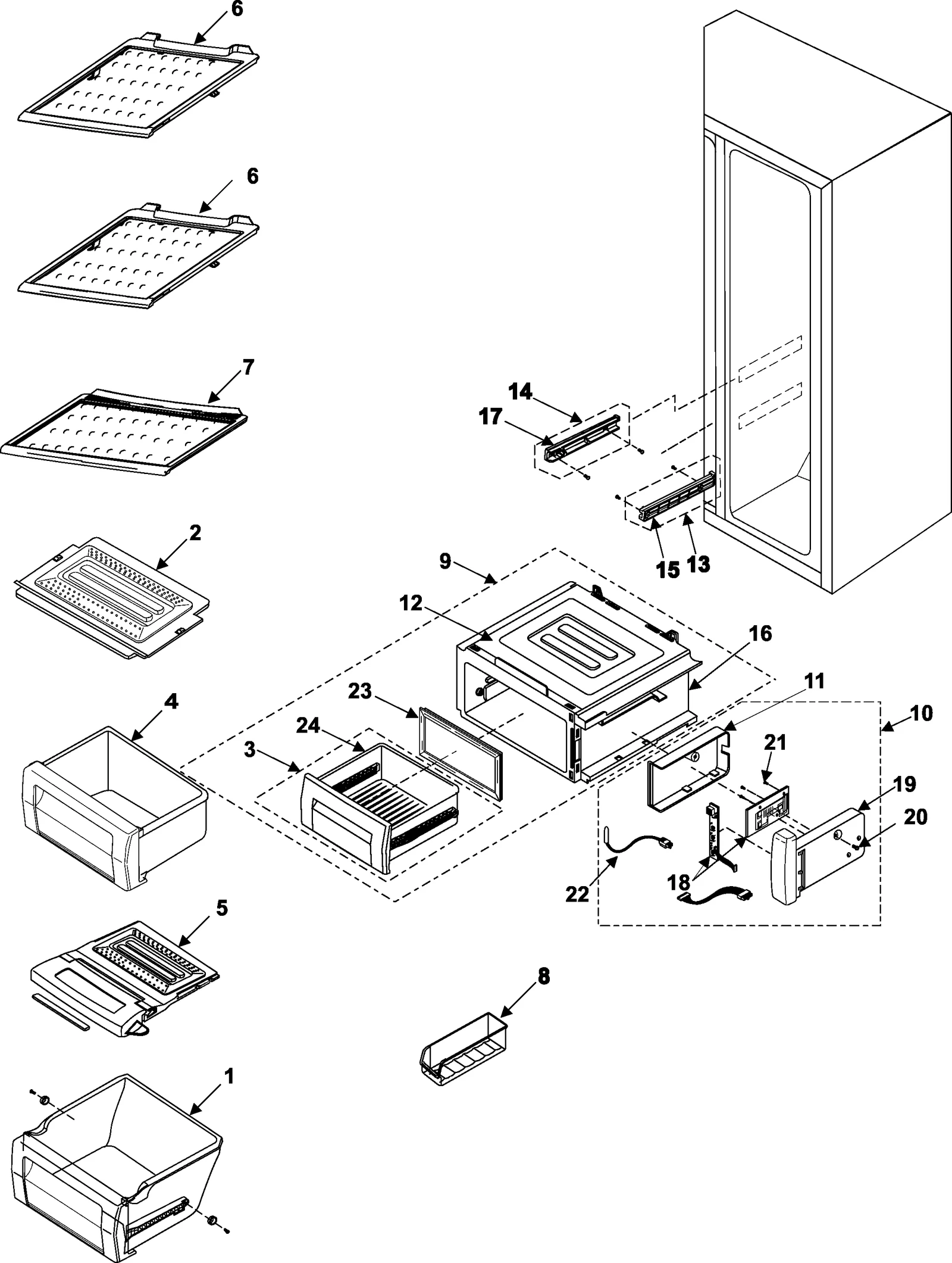 Button Convertible Assembly