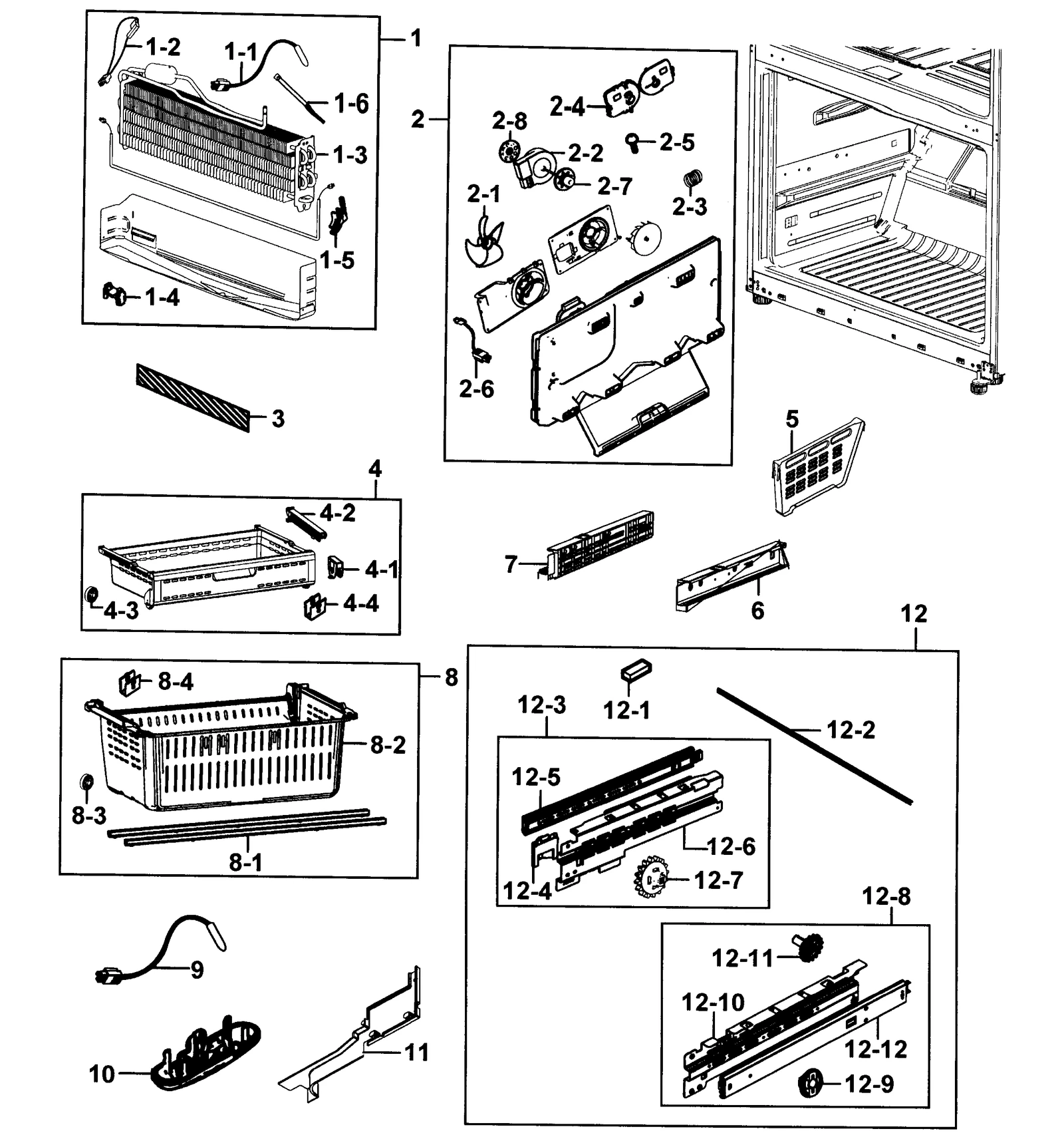 Drawer Box Tray Assembly