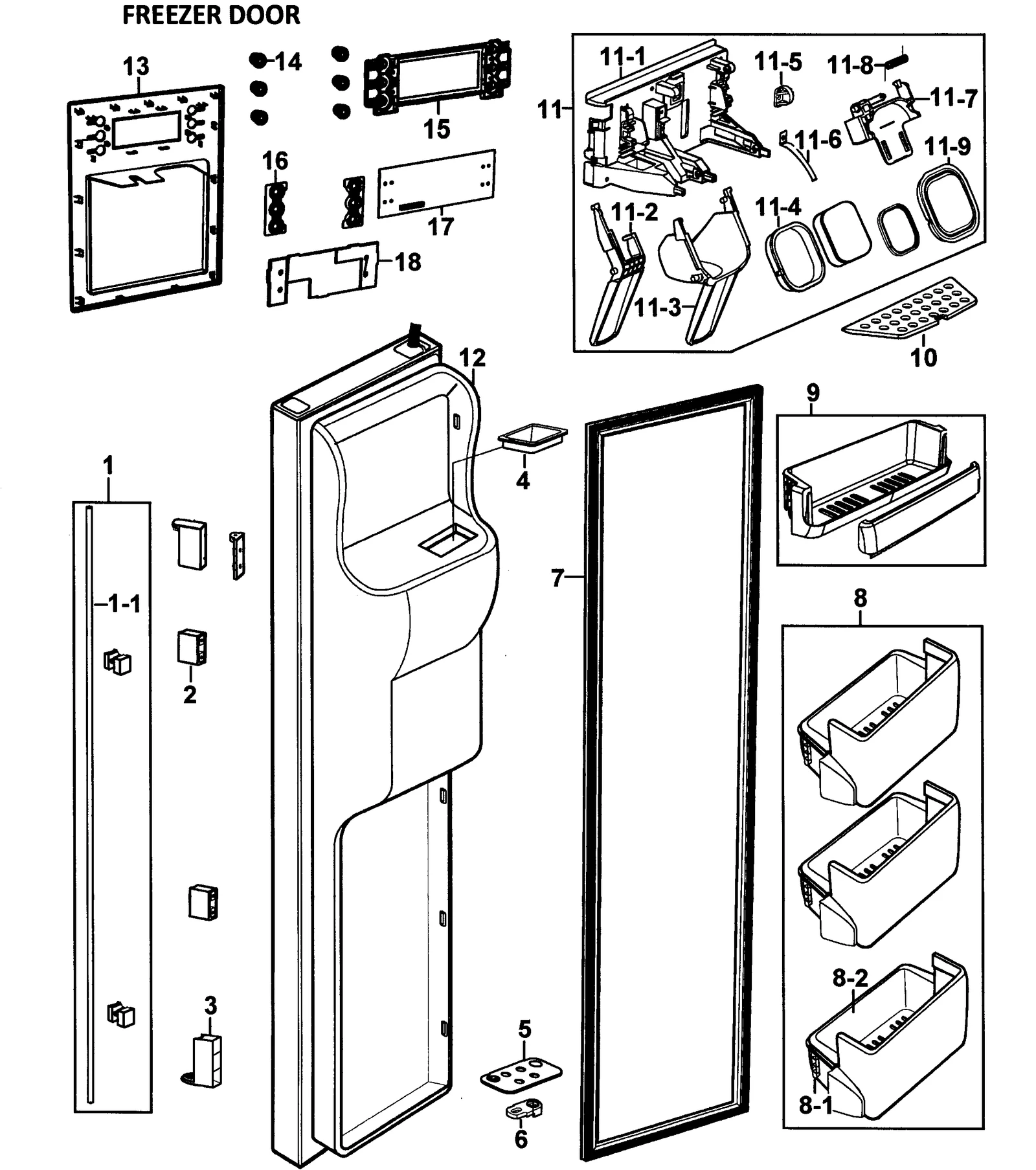 Rear PCB Cover Panel Assembly