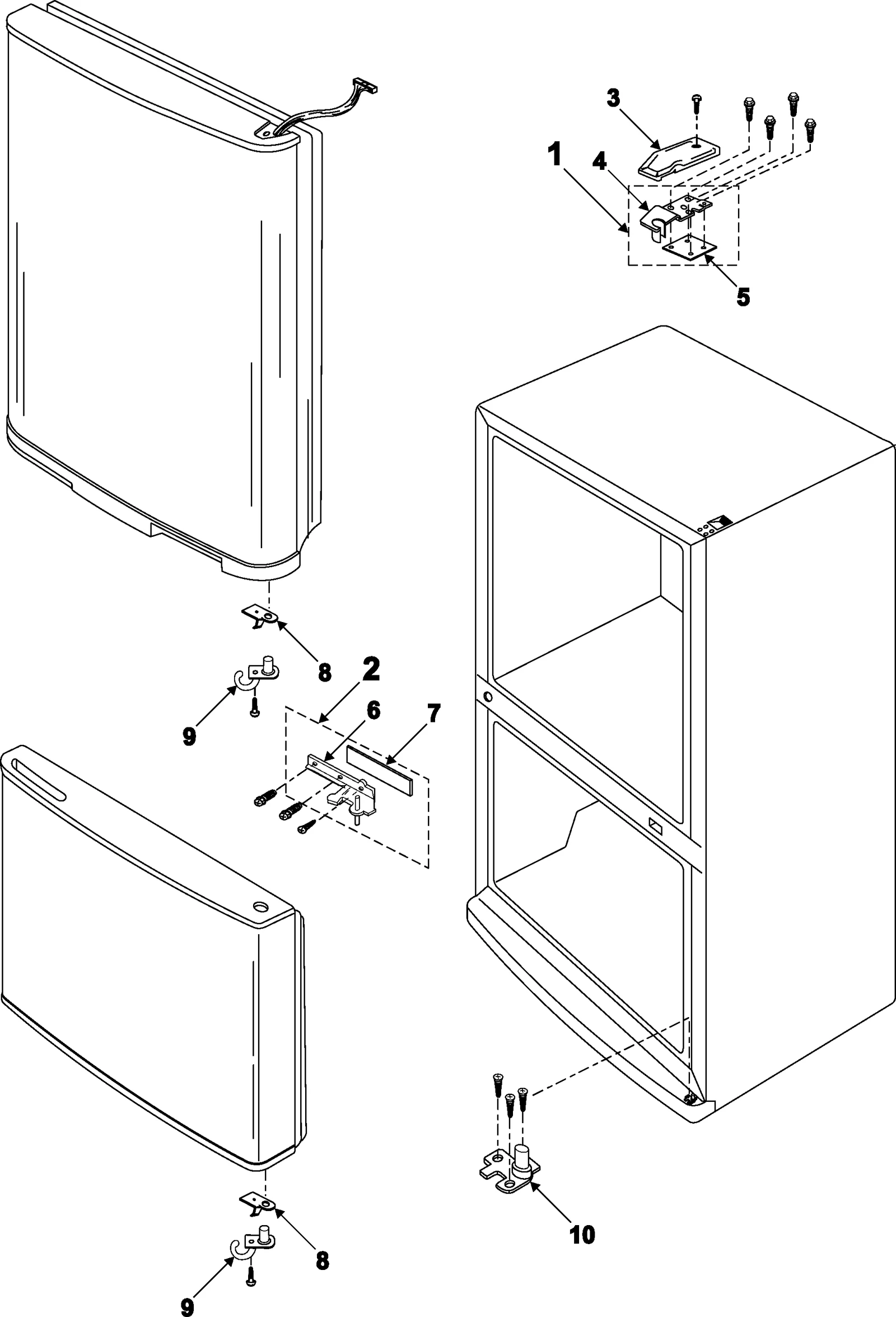 Upper Hinge Cap