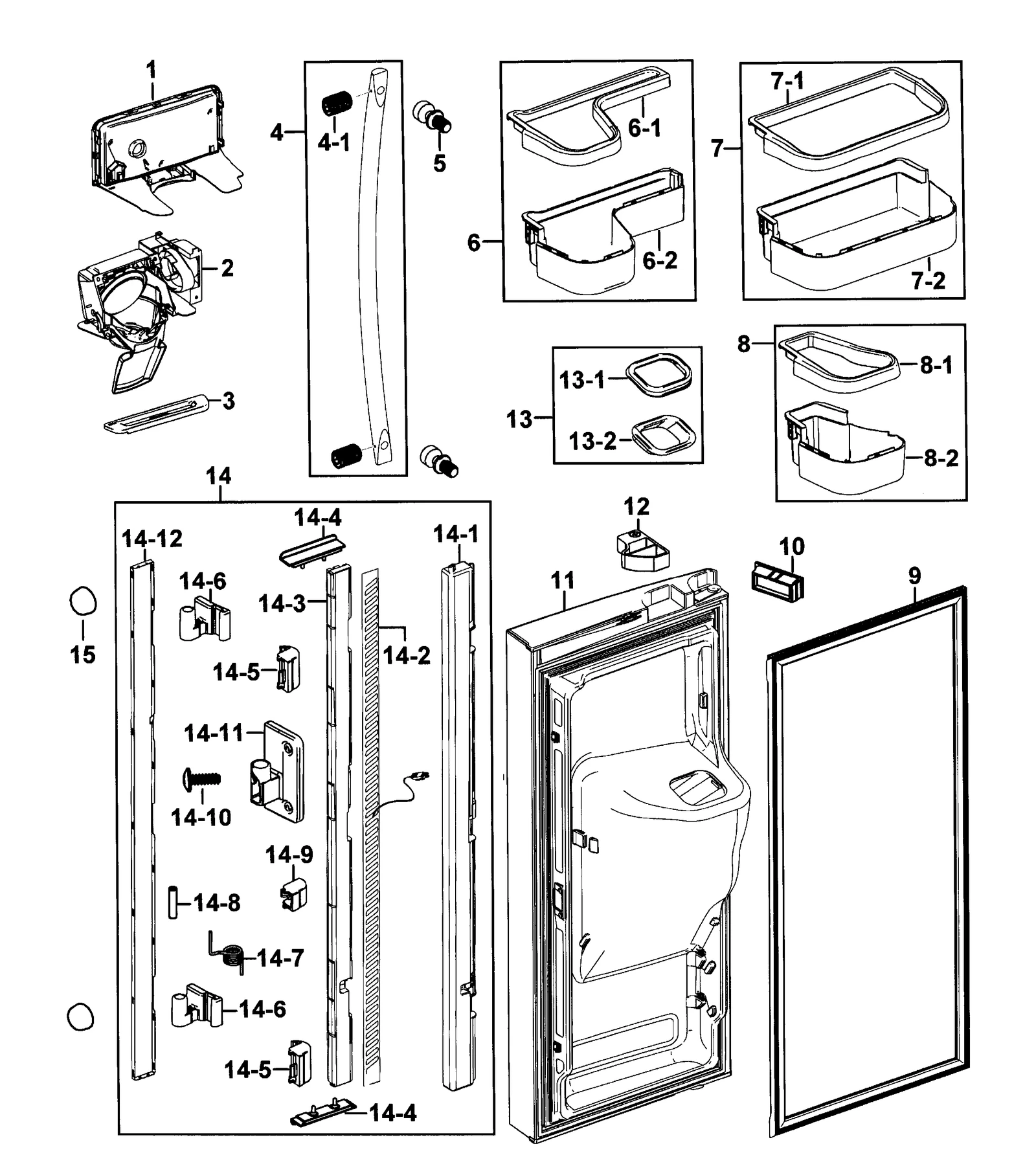 Door Foam Assembly