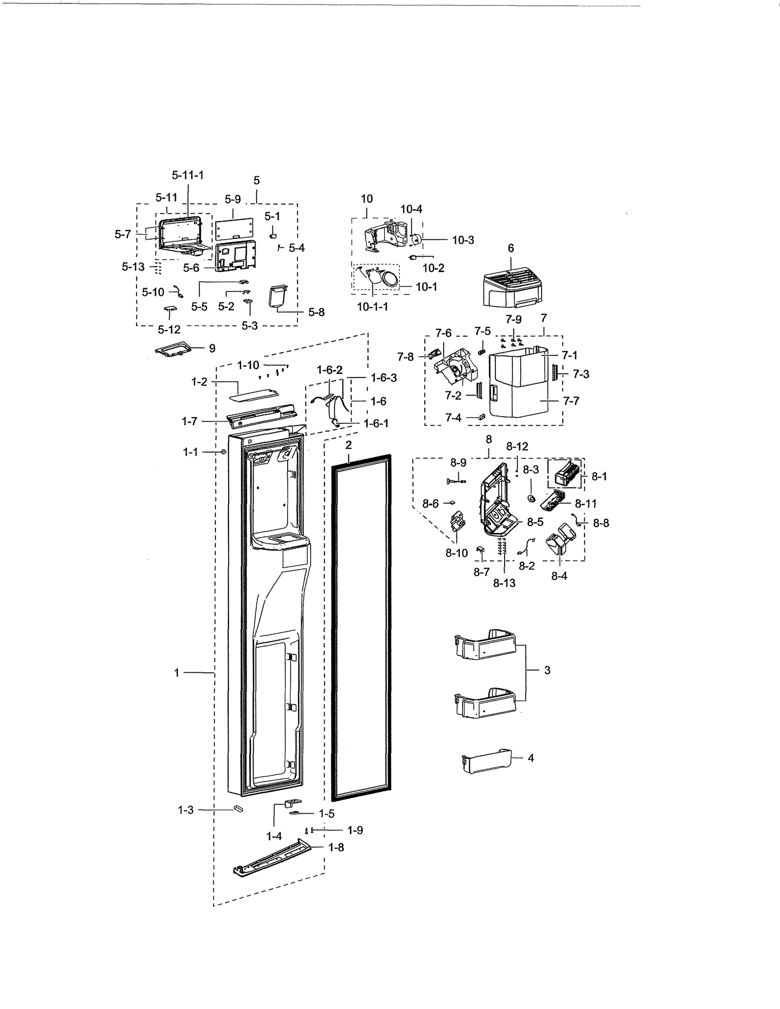 Dispenser Cover Assembly