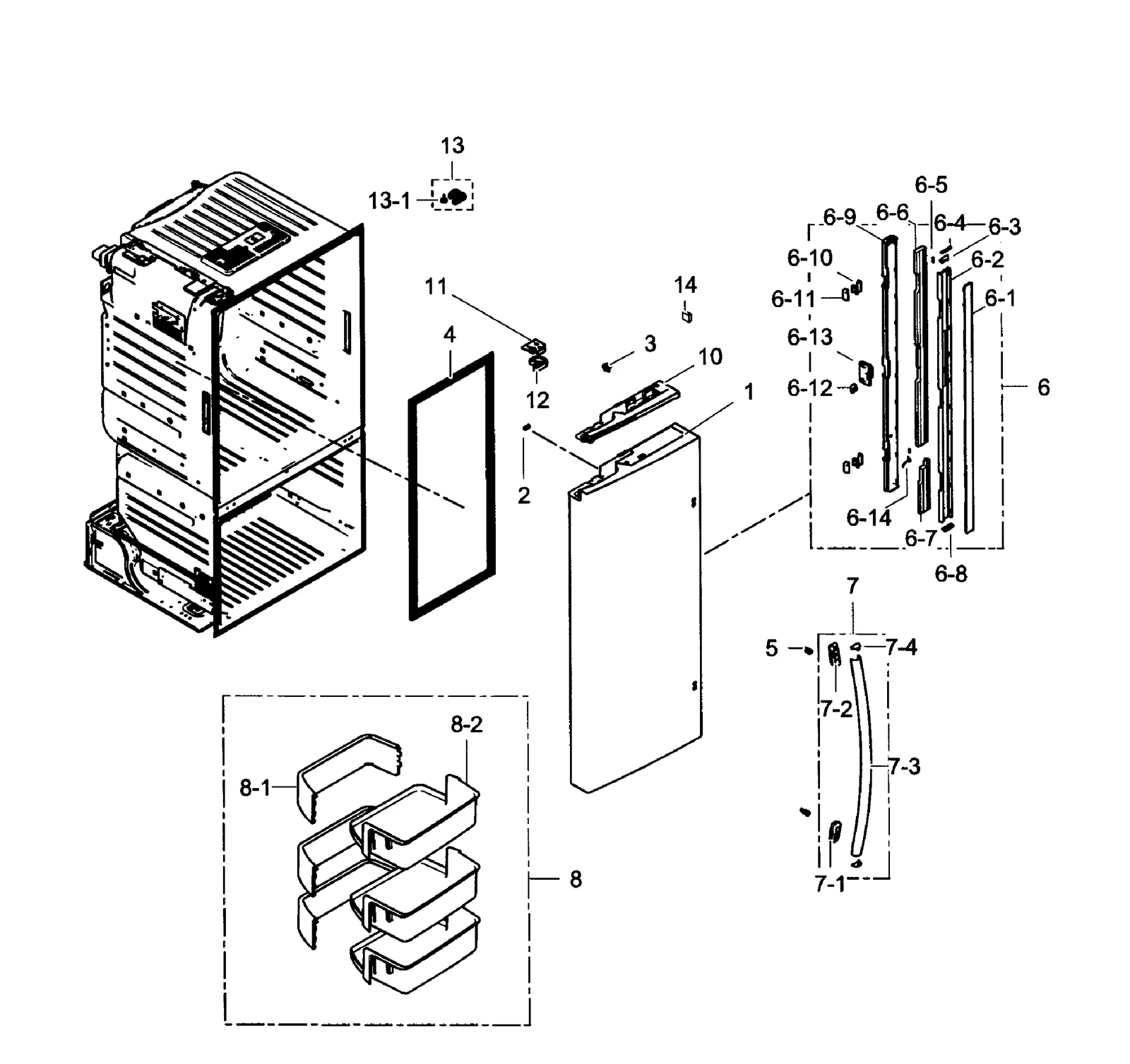Door Foam Assembly