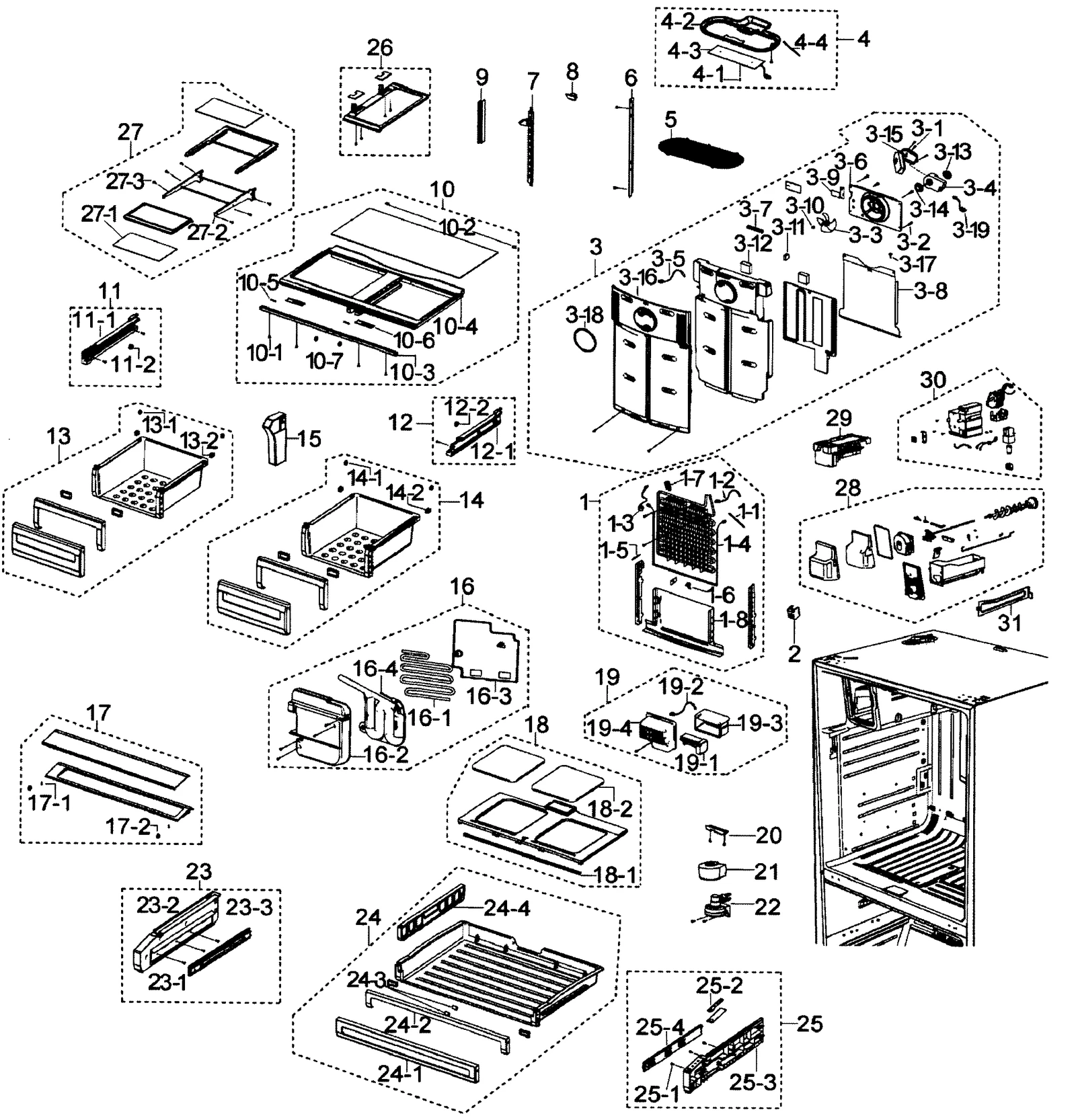 Water Tank Cover Assembly