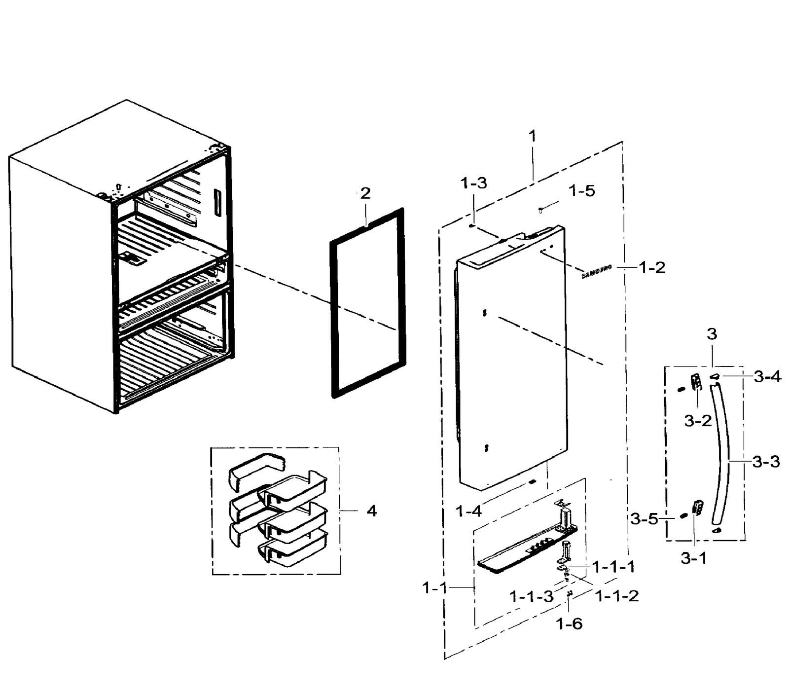 Right Foam Door