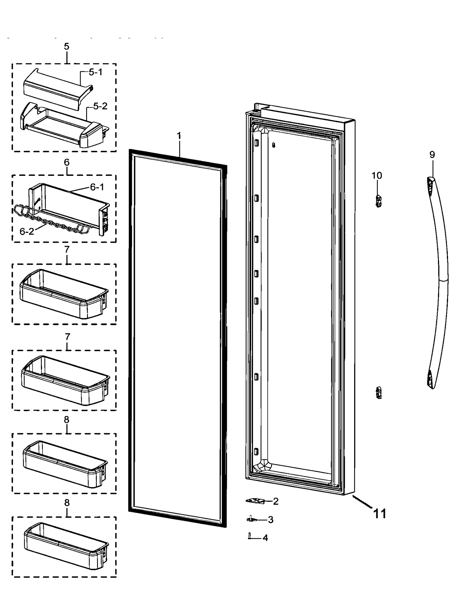 Door Packing Assembly