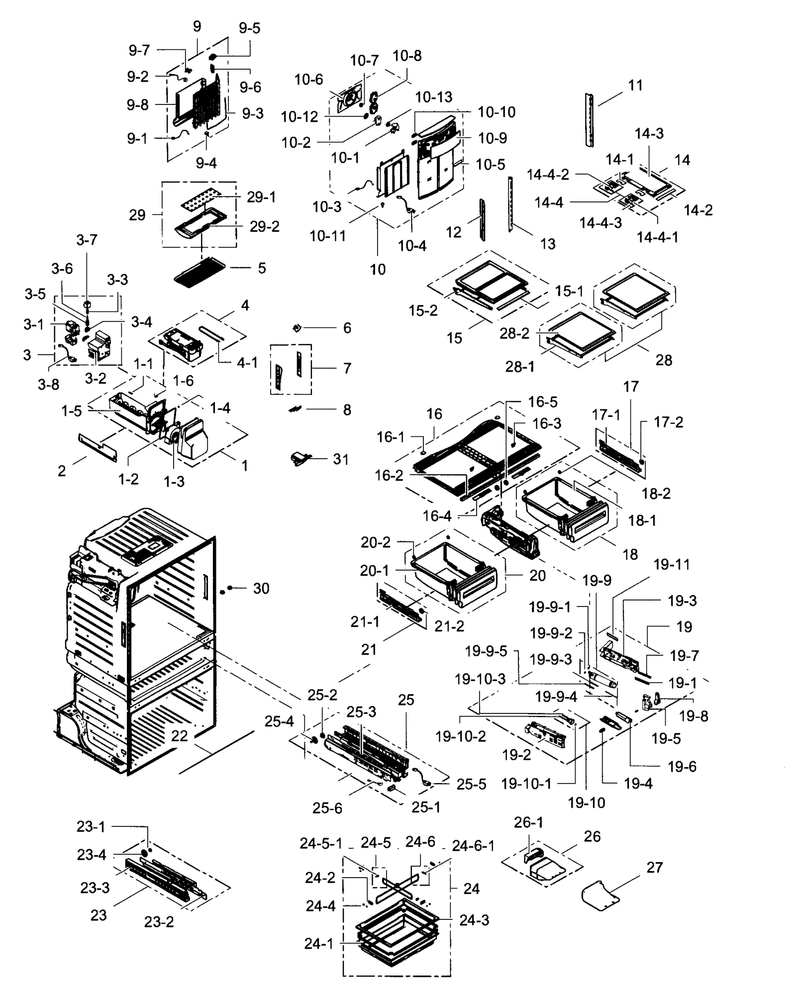 Water Line Pipe Assembly AW3 LLDPE ID