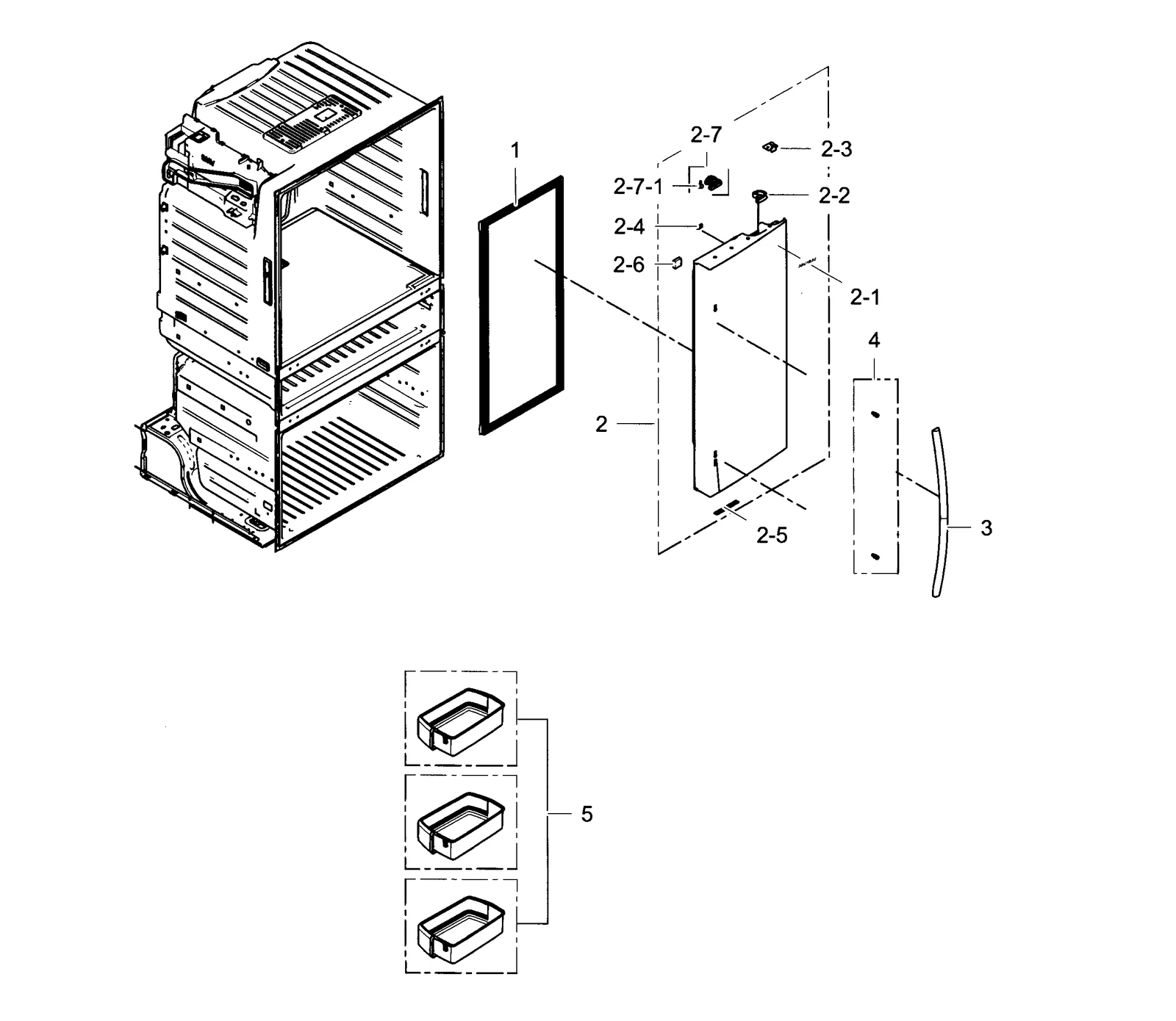Right Door Foam