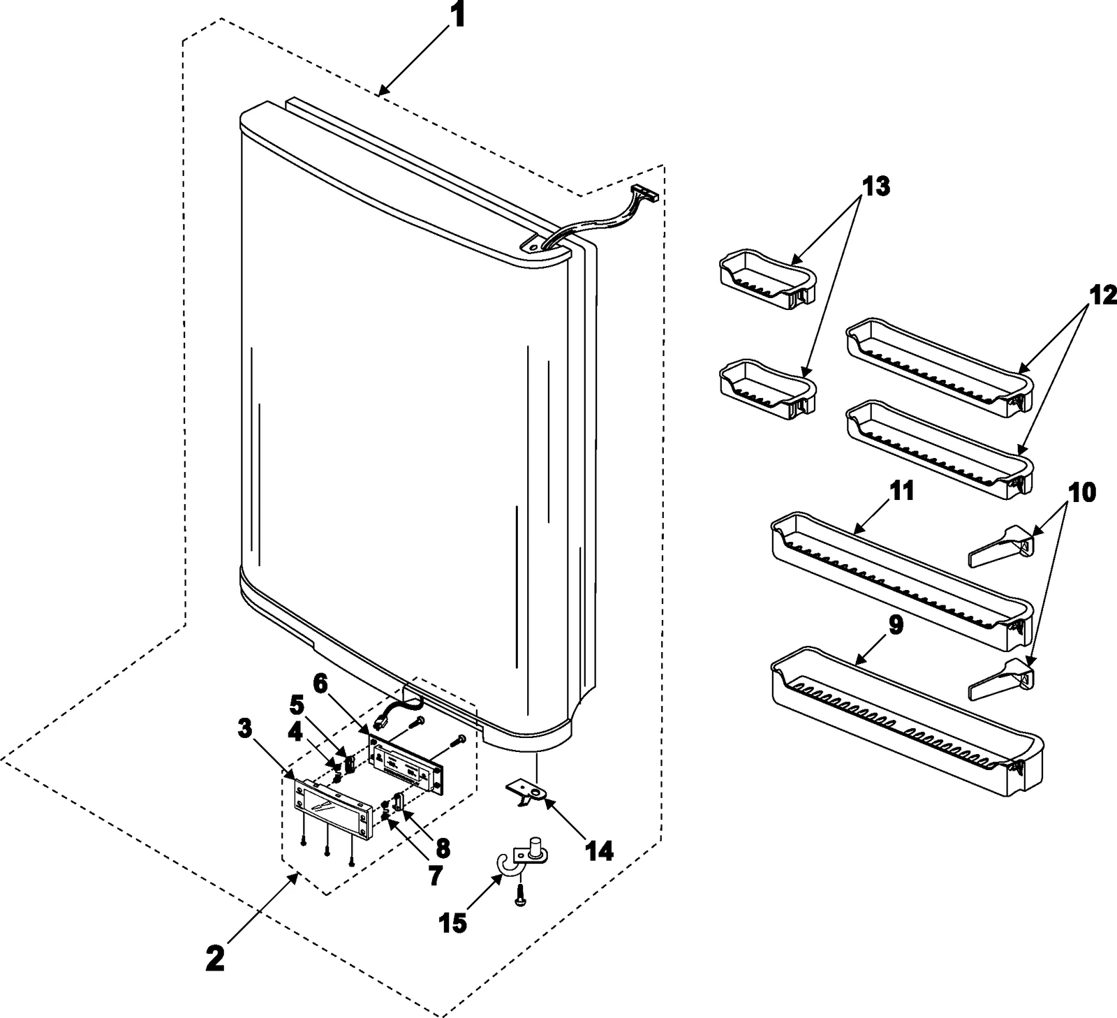 Control Cover Panel Assembly
