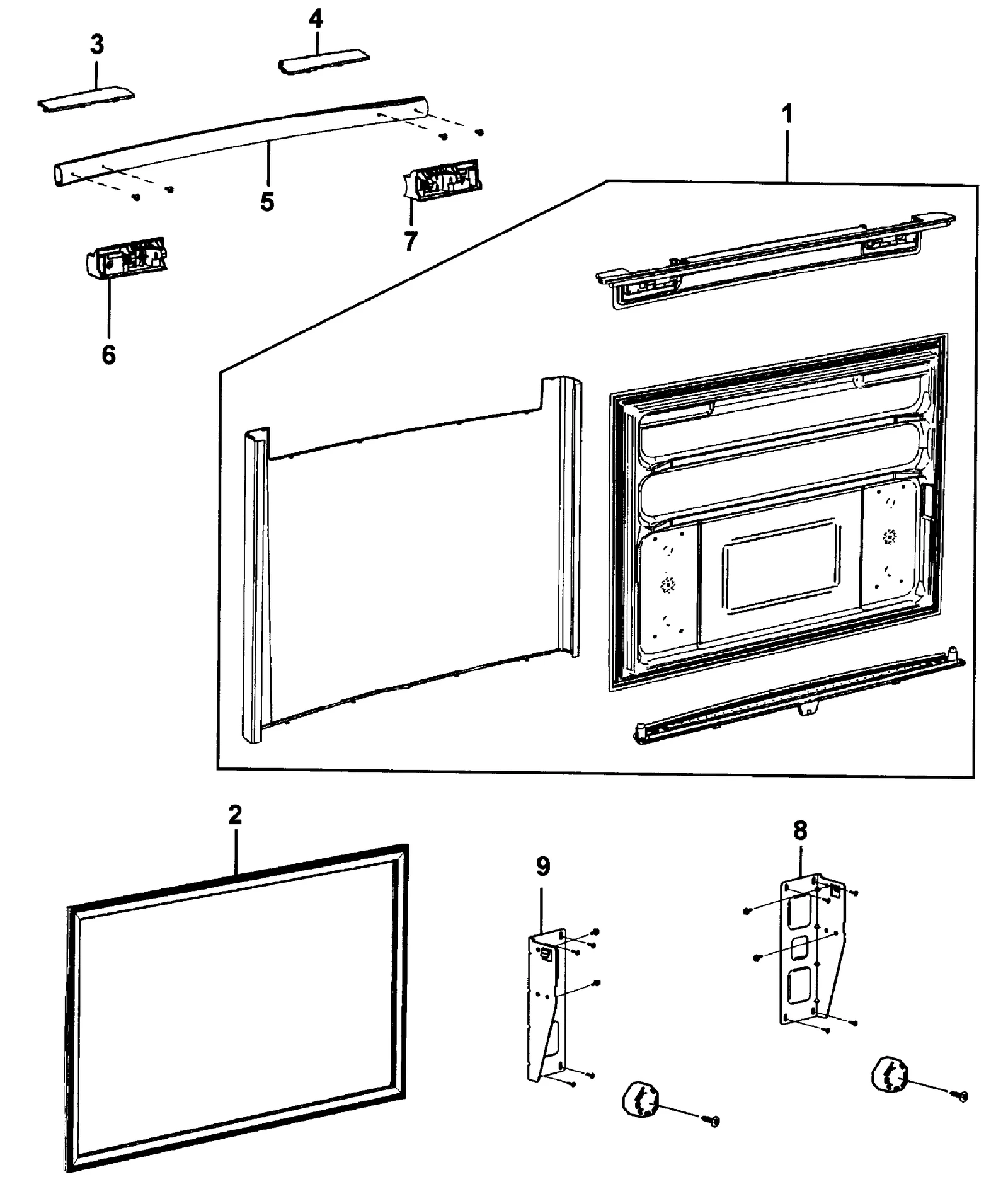 COVER HANDLE-FRE L;NW2,ABS,SNO