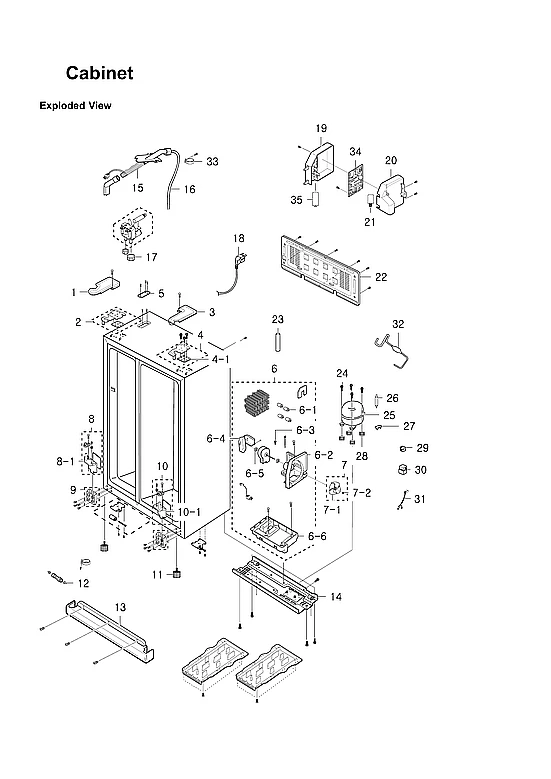 Low Hinge Bracket Assembly