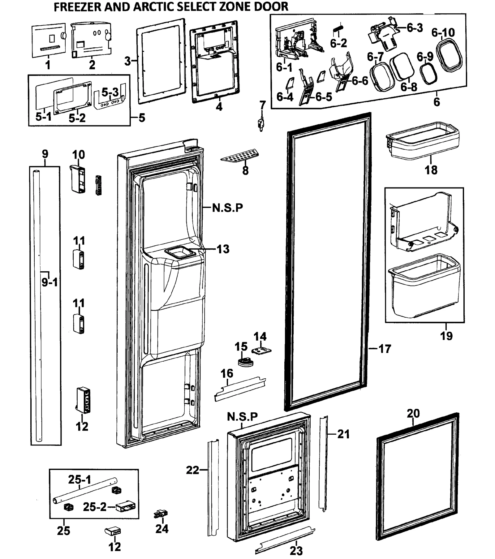 Front Window Control Cover