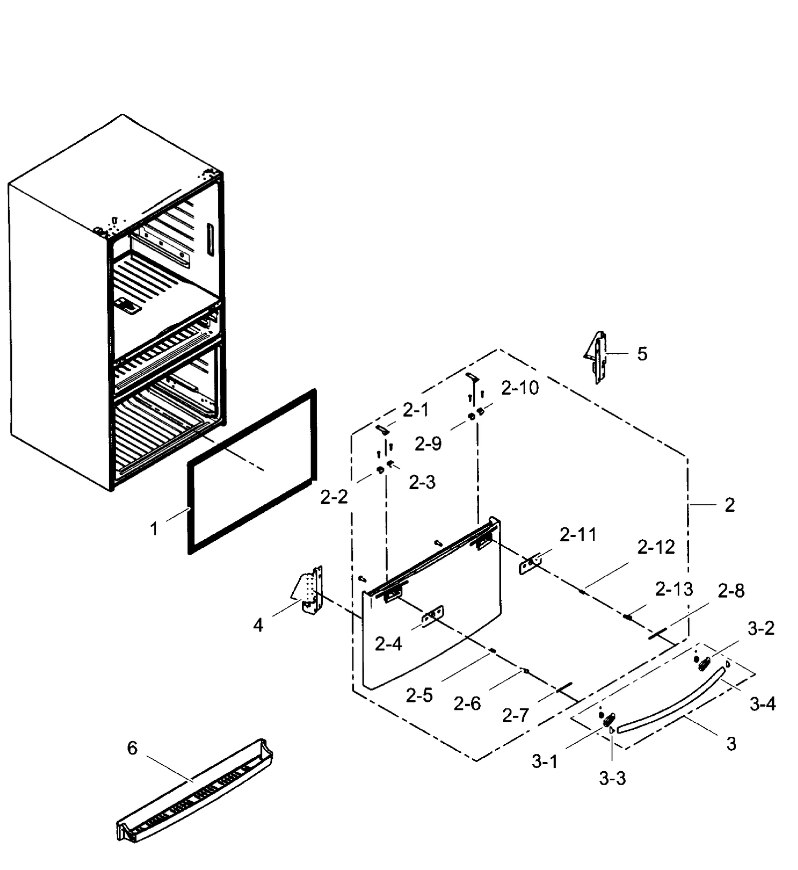 Door Foam Assembly