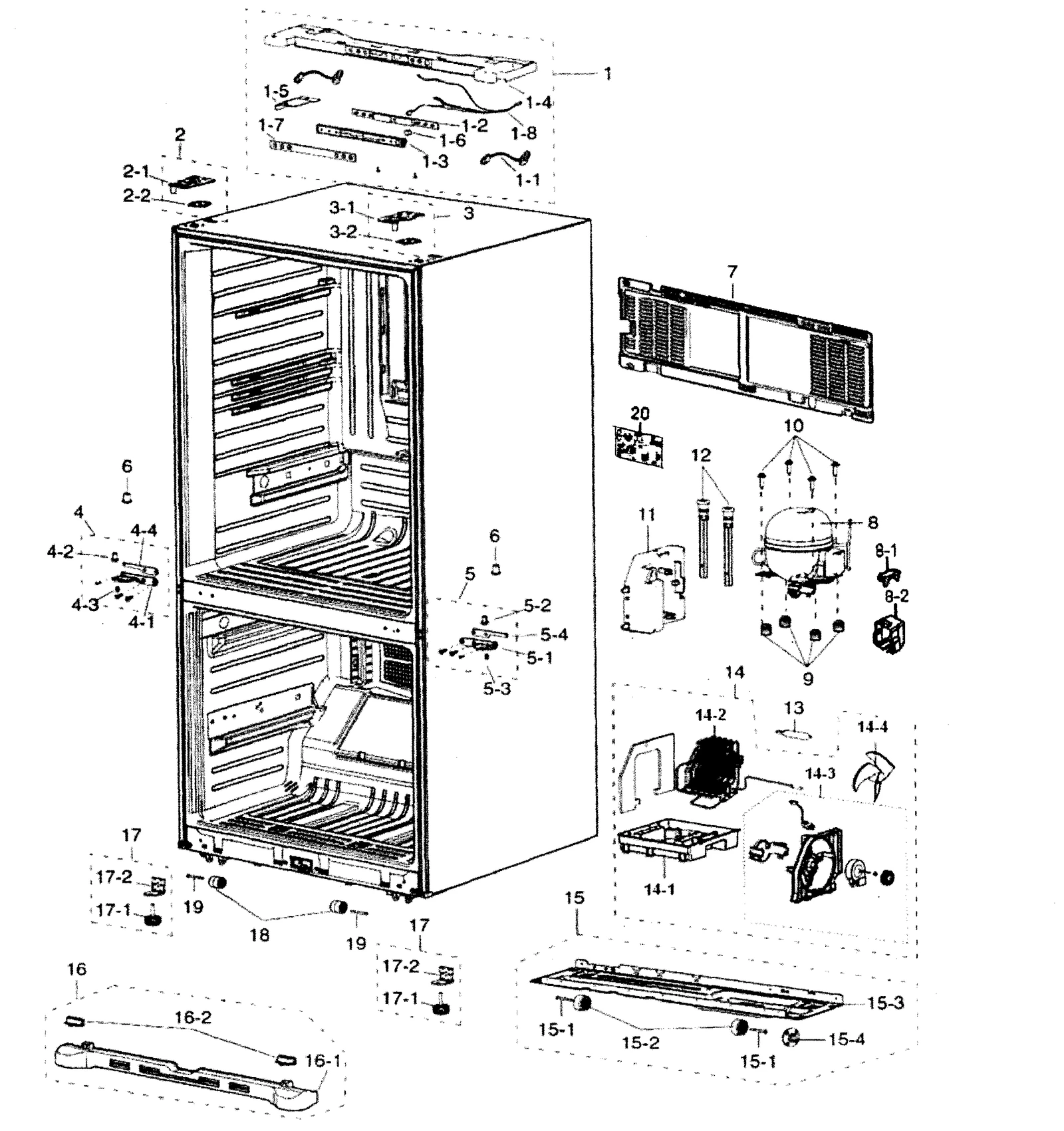 Drain Water Tray Assembly