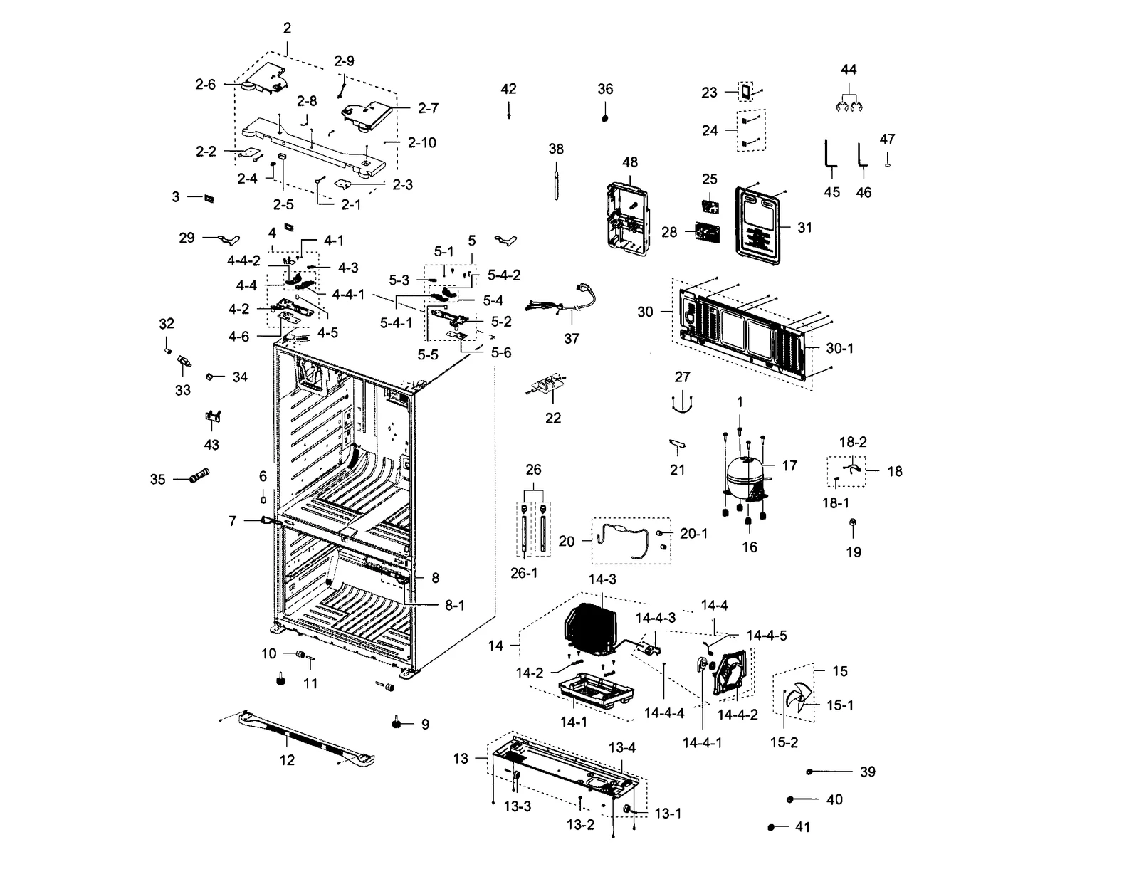 Upper Hinge Cover Assembly