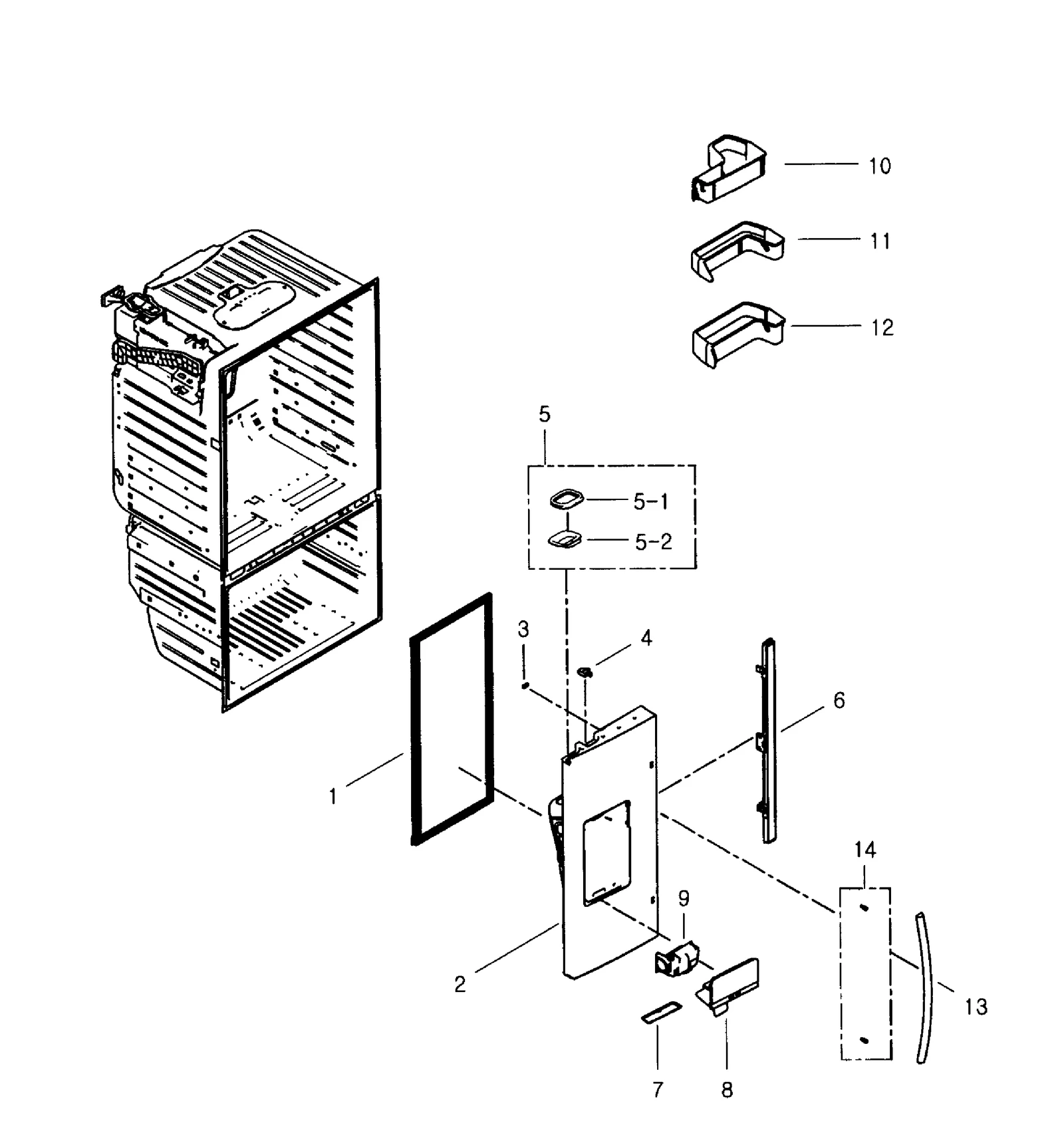 Foam Door Assembly