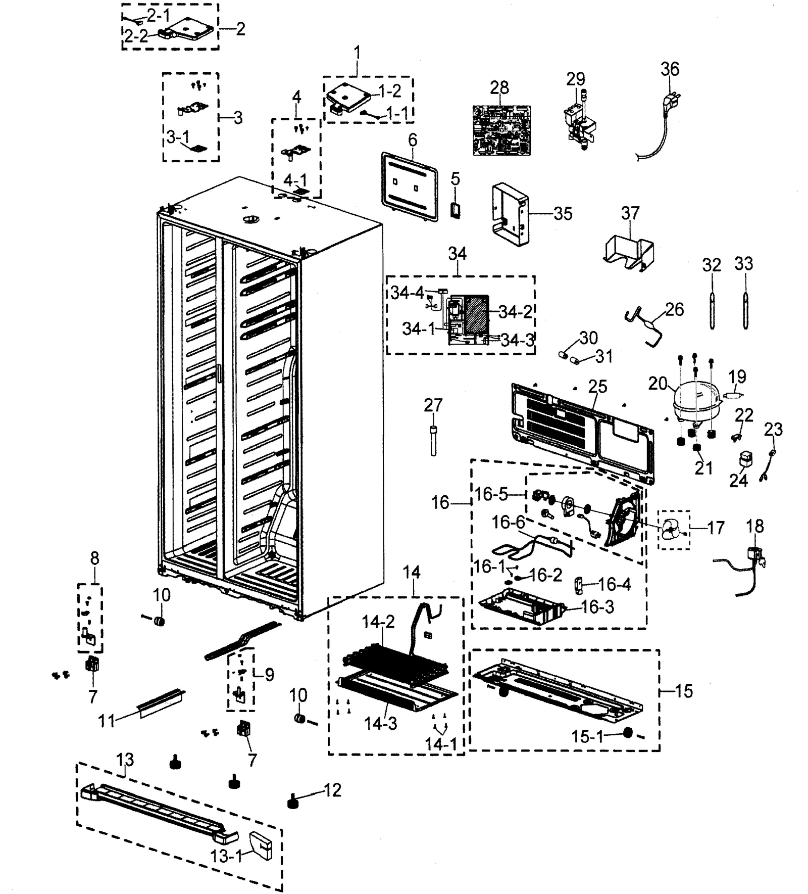 Hinge Cover Upper Assembly