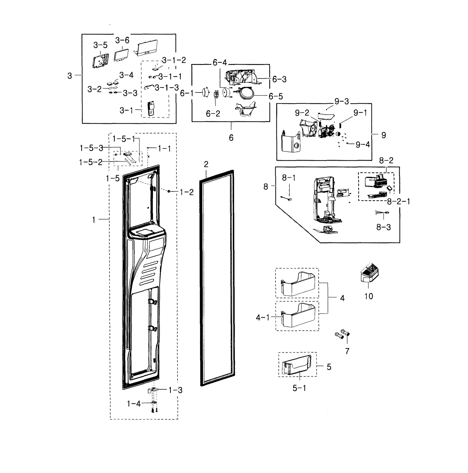 Foam Door Assembly