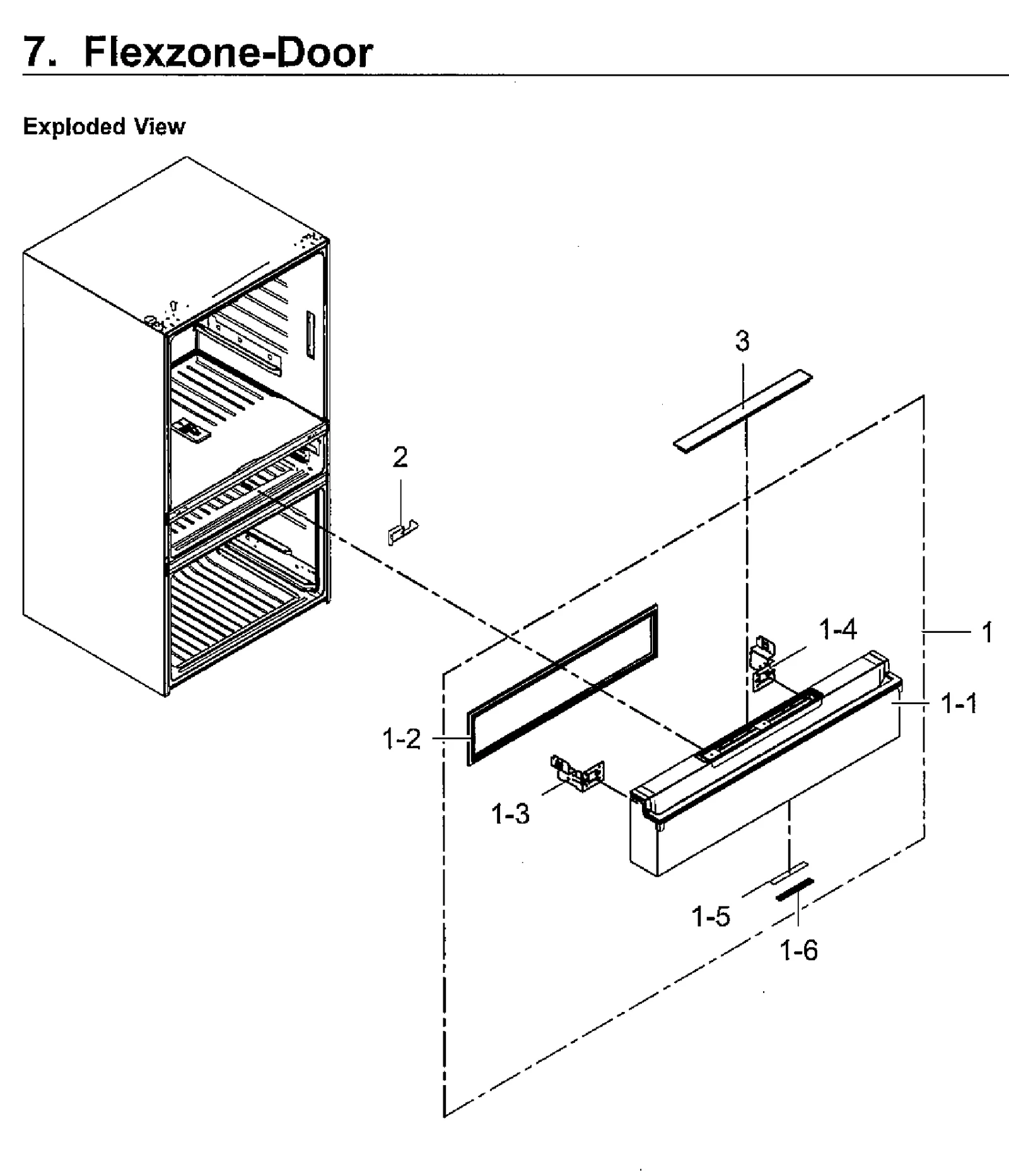 Middle Door Packing Assembly