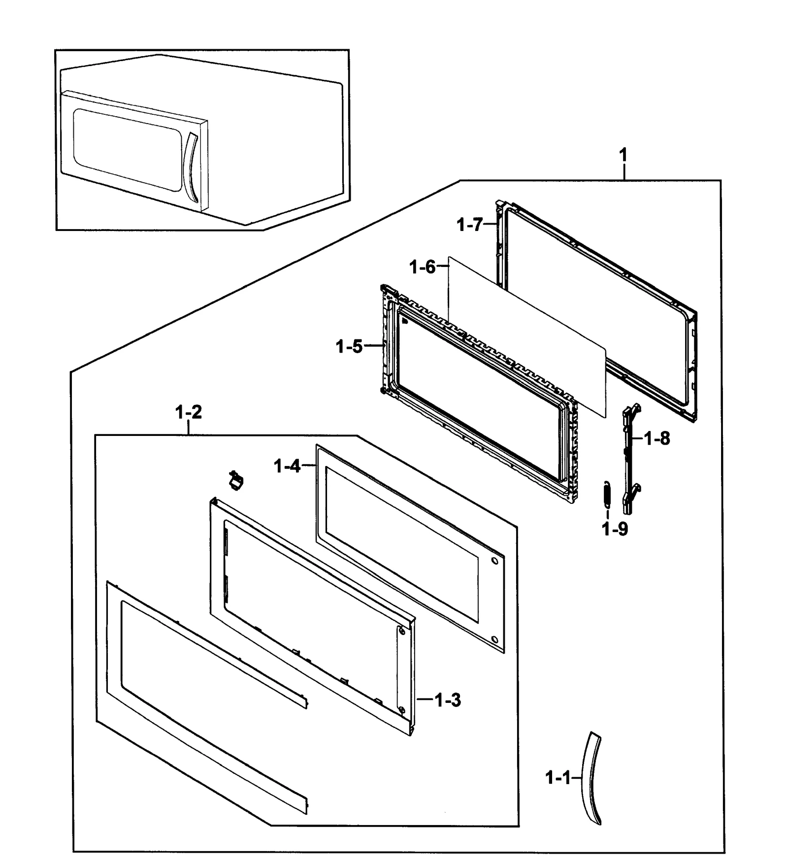 Door Assembly STS
