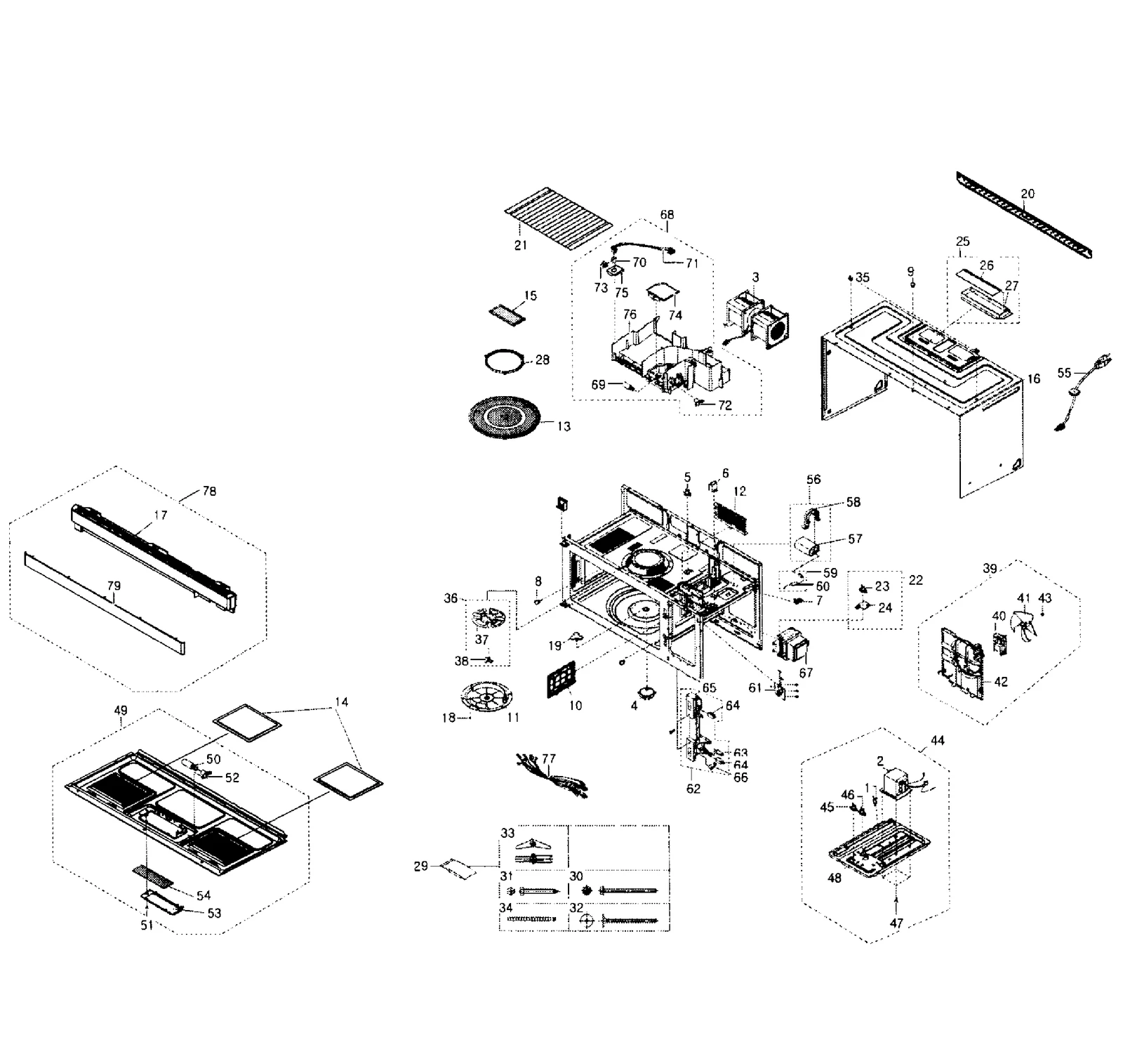 Assembly Upper Duct