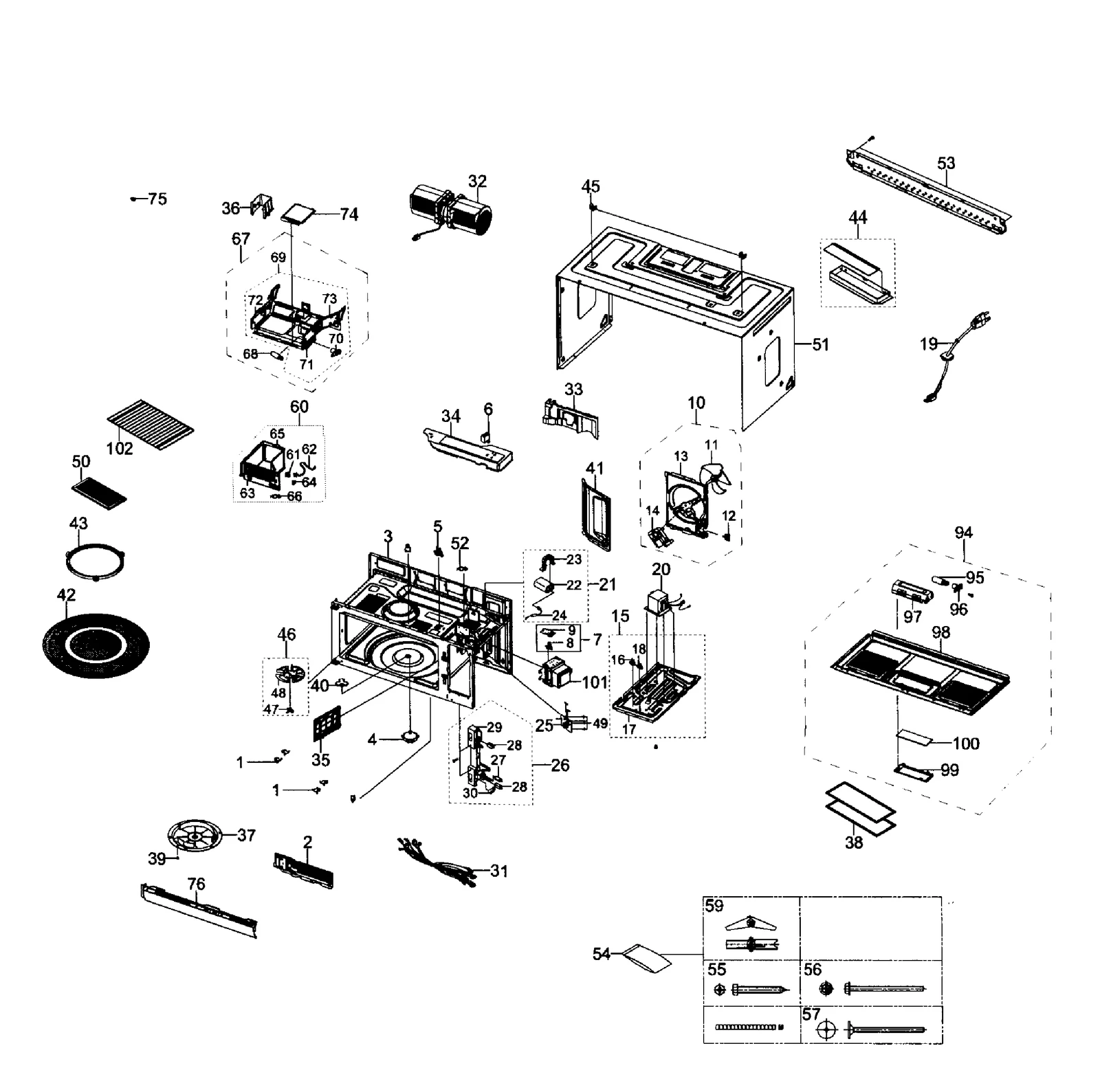 Bottom Base Assembly