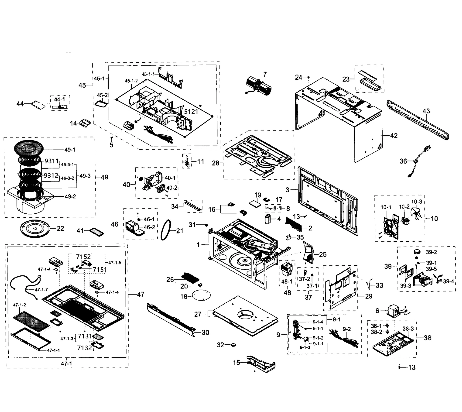 Exhaust Duct Assembly PA66 KN