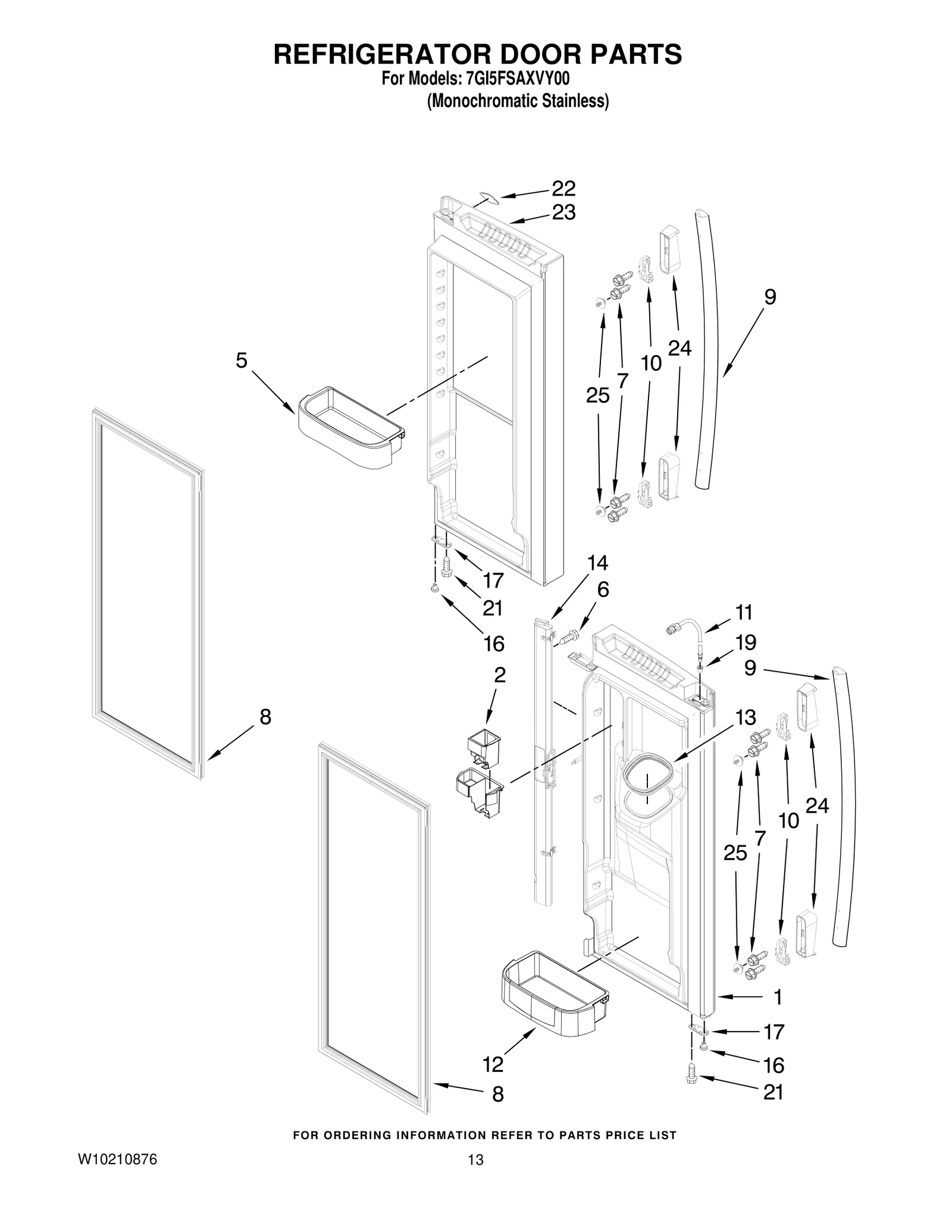 Door FIP Stainless Steel
