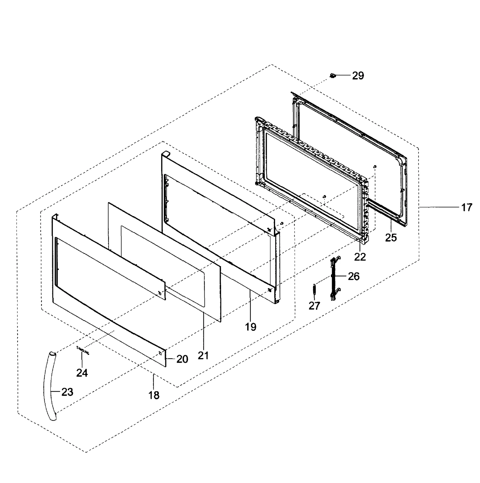 Screen Door Assembly