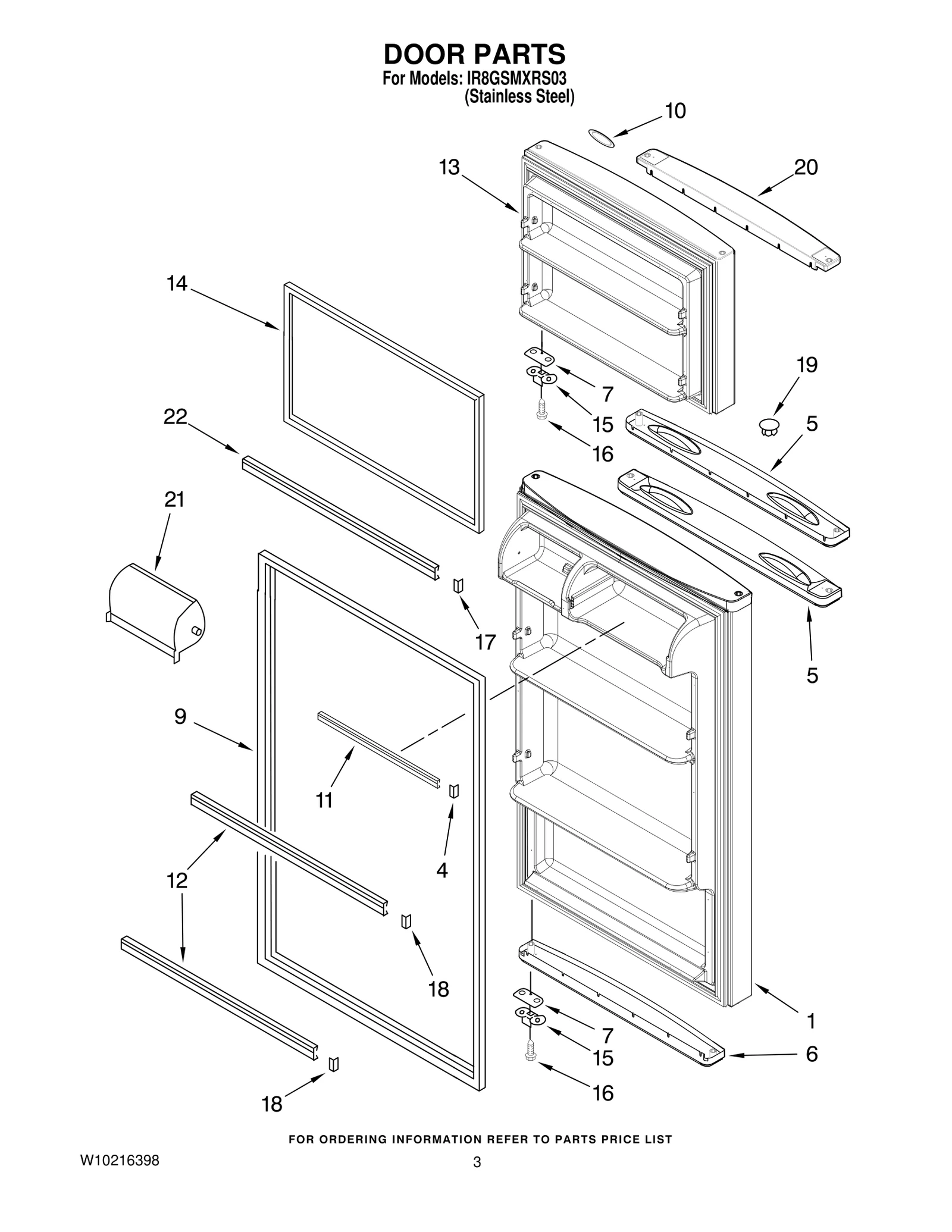 FIP Stainless Steel Door