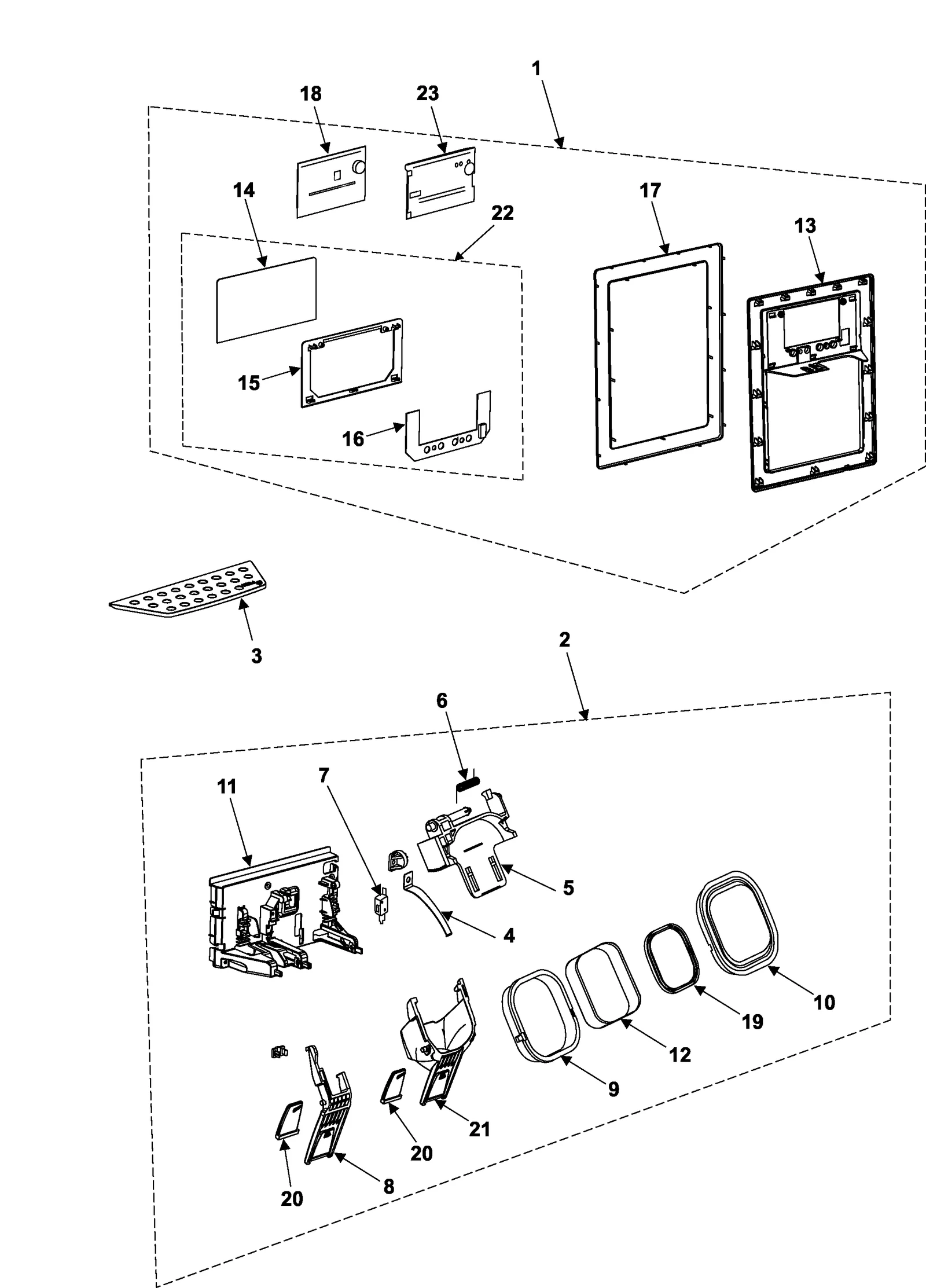 Dispenser Lever Spring Assembly