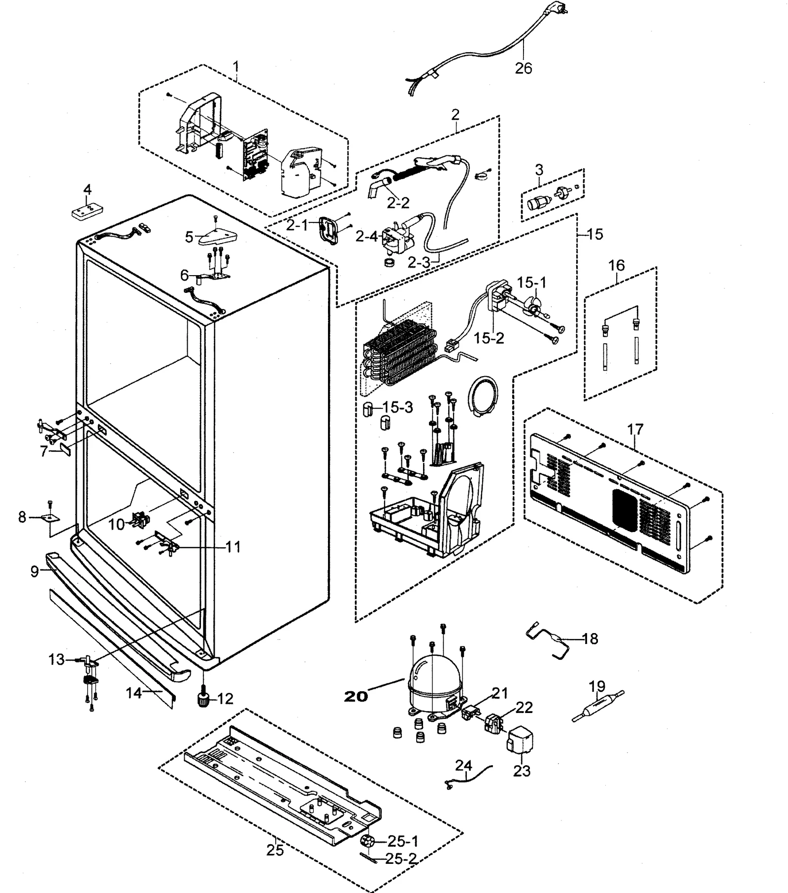 Upper Hinge Cover Assembly