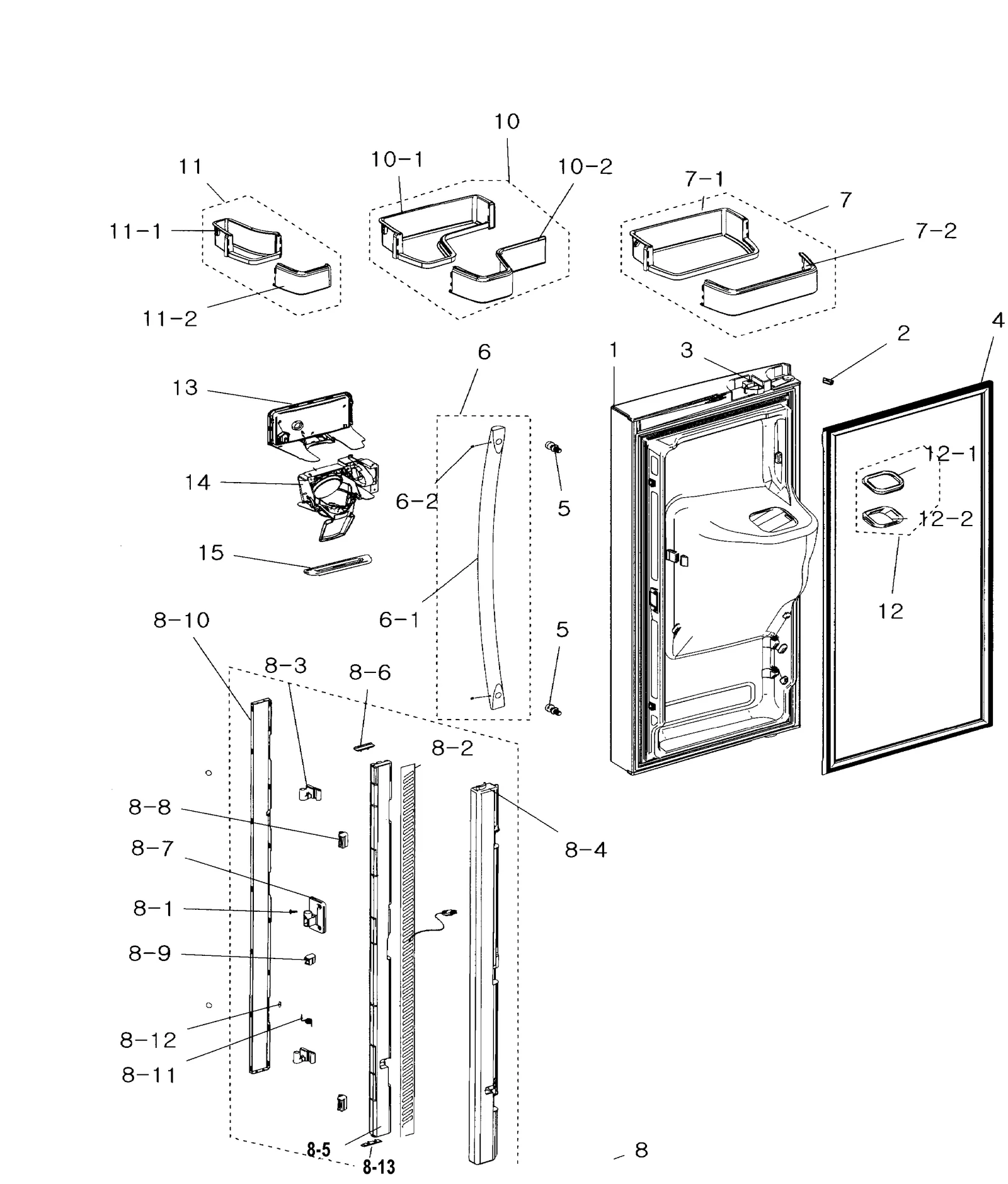 LCD Dispense Cover Assembly