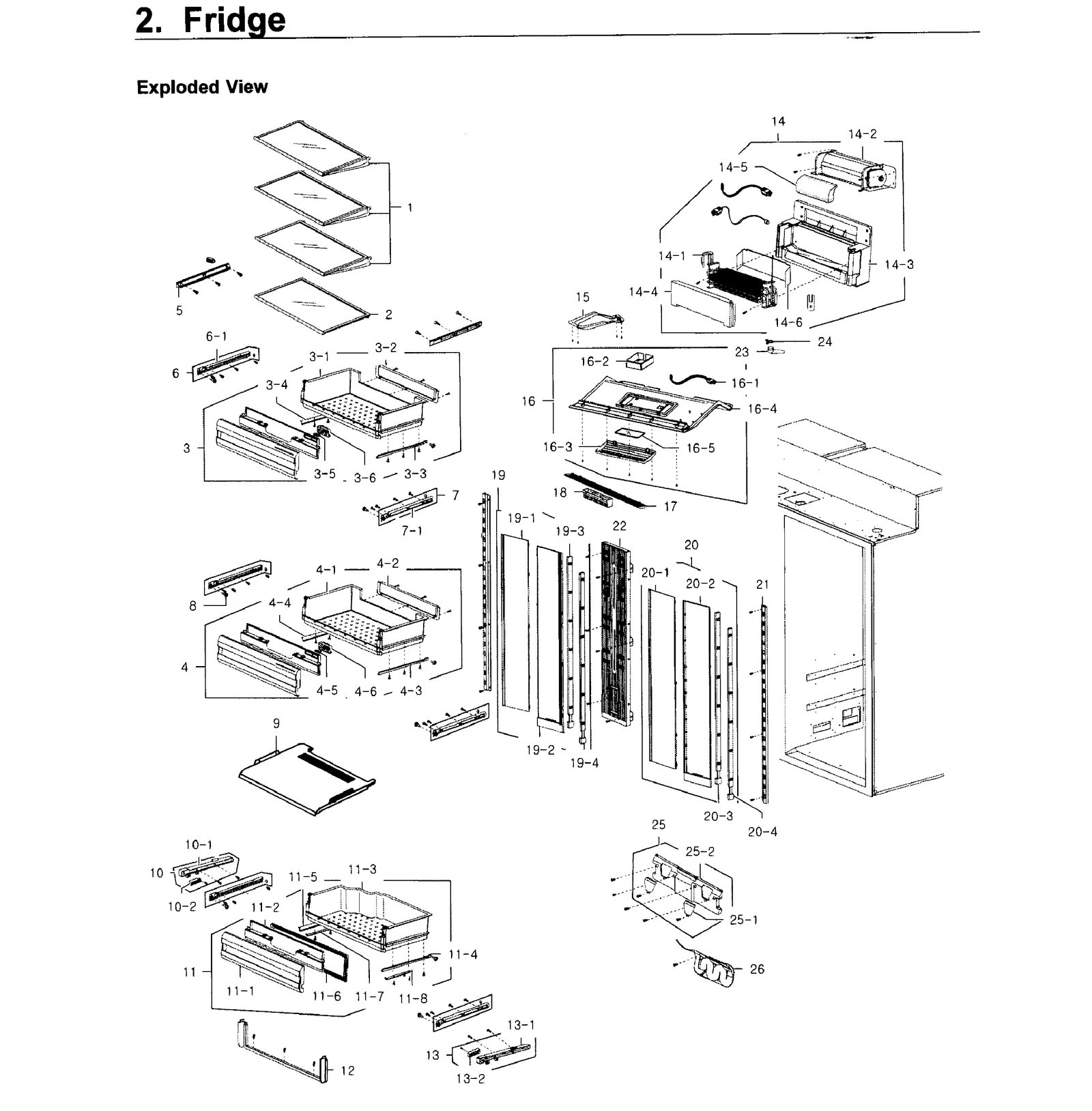 Front Convection Case Assembly